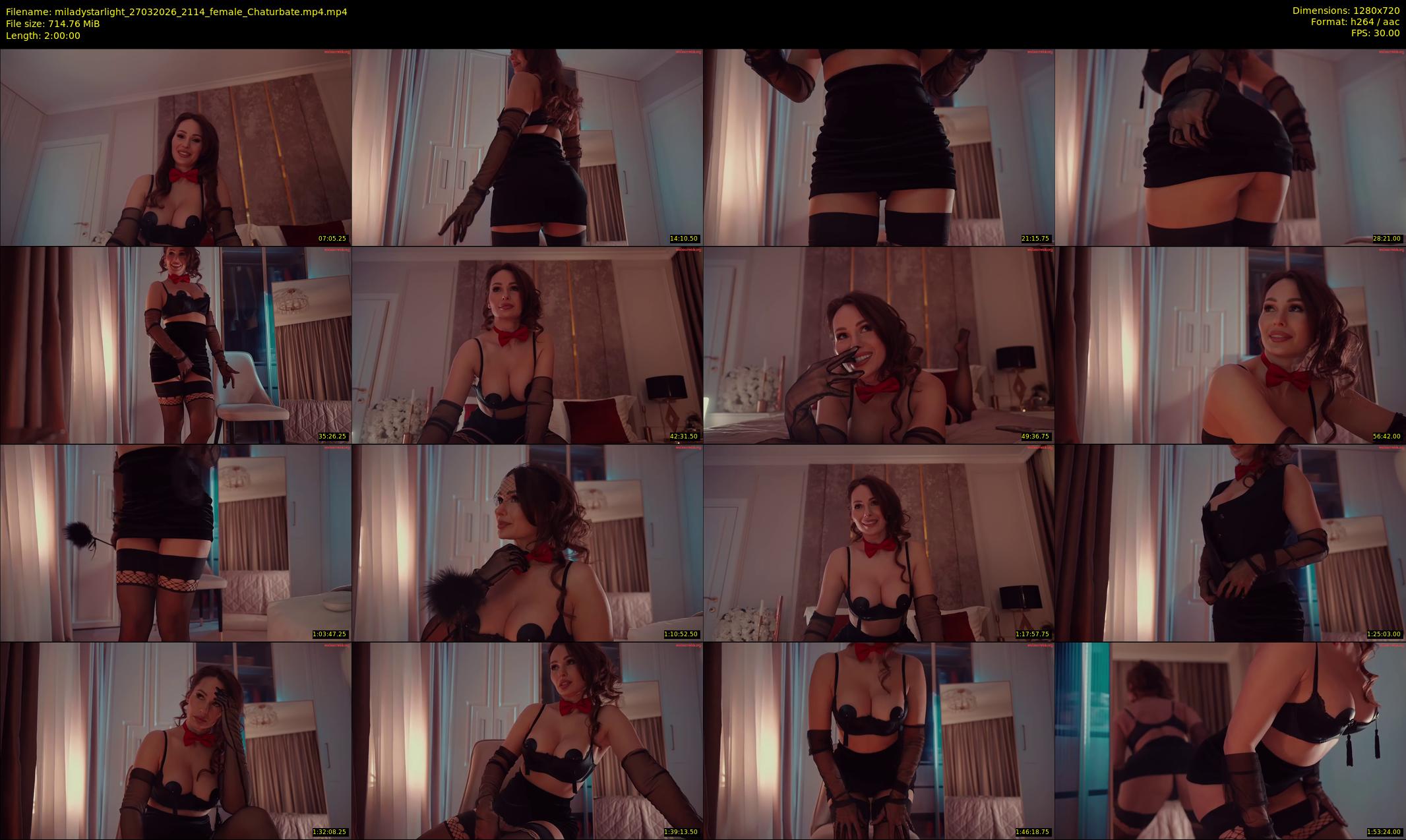 miladystarlight — 120 minute Chaturbate female cam show recording, 720p, Mar 27, 2026