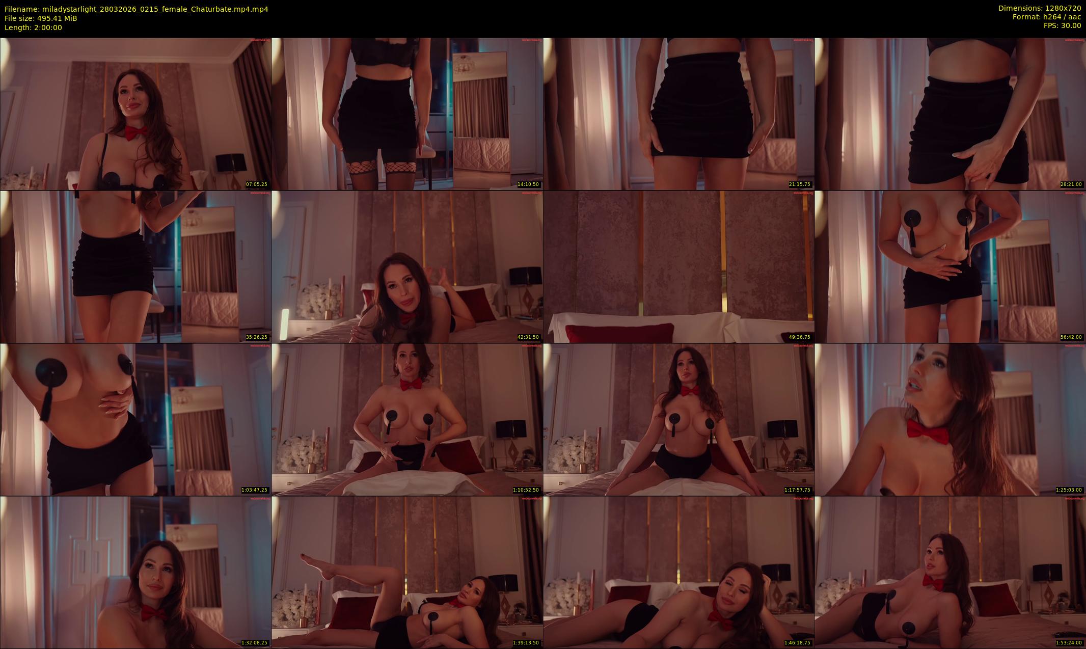 miladystarlight — 120 minute Chaturbate female cam show recording, 720p, Mar 28, 2026