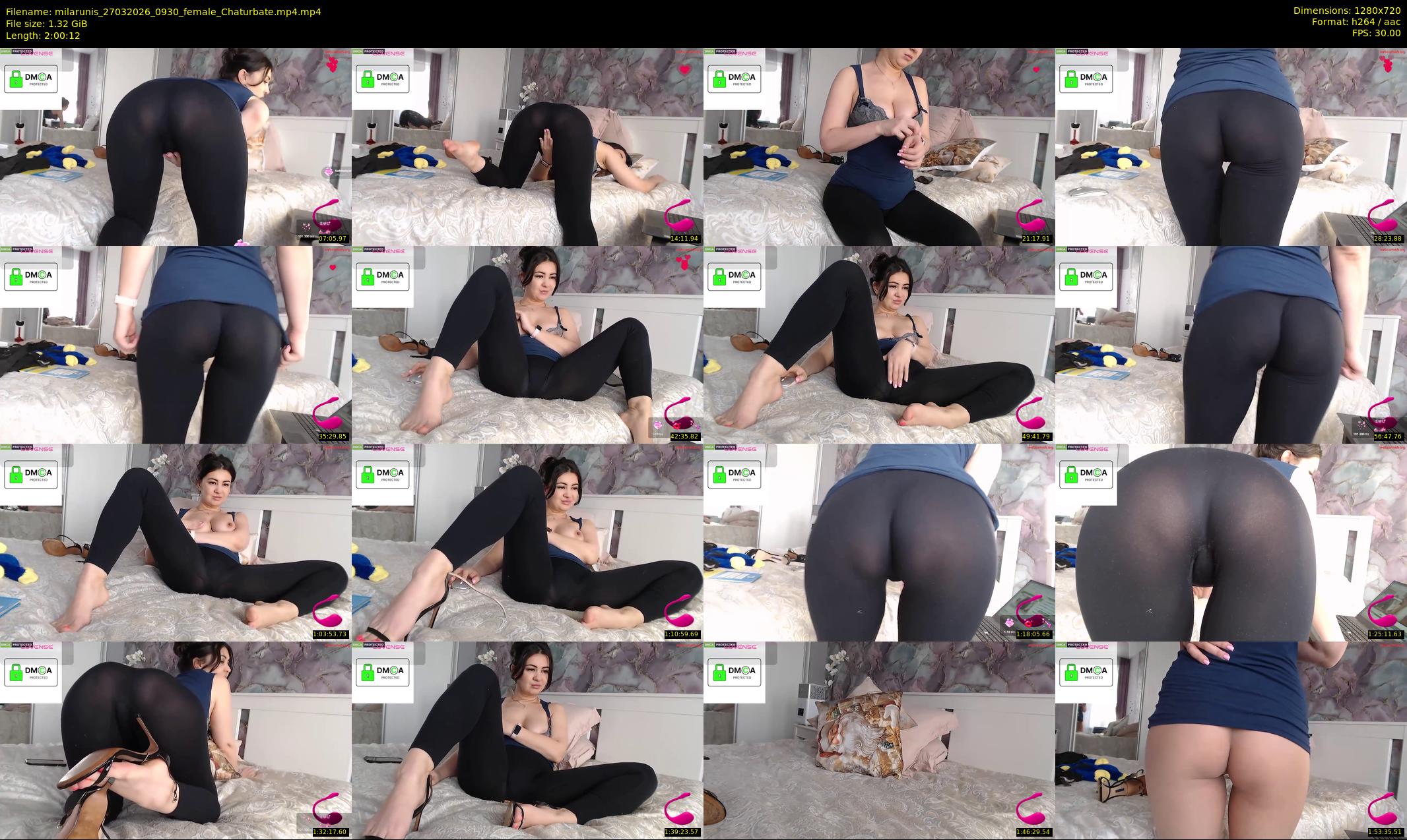 milarunis — 121 minute Chaturbate female cam show recording, 720p, Mar 27, 2026