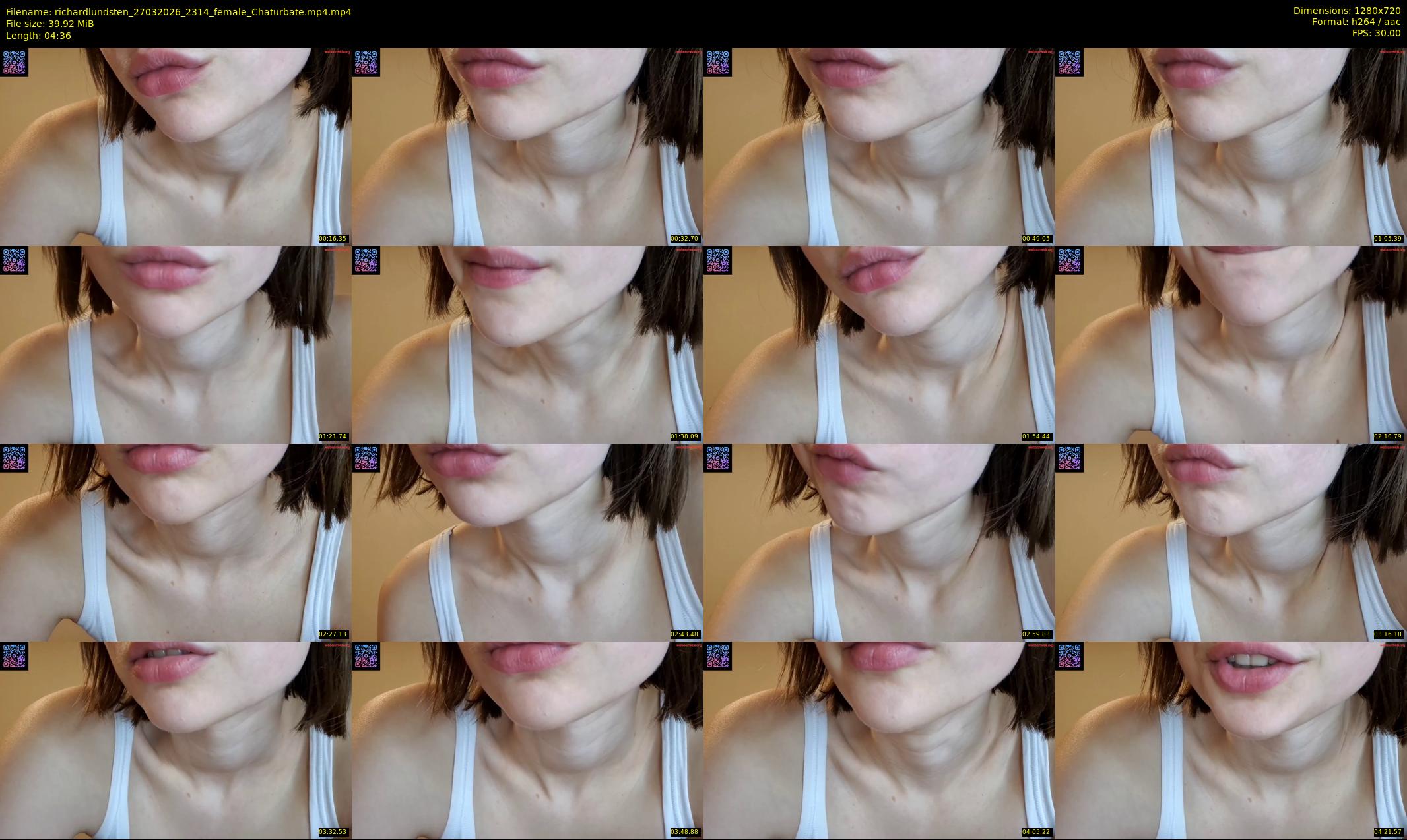 richardlundsten — 5 minute Chaturbate female cam show recording, 720p, Mar 27, 2026