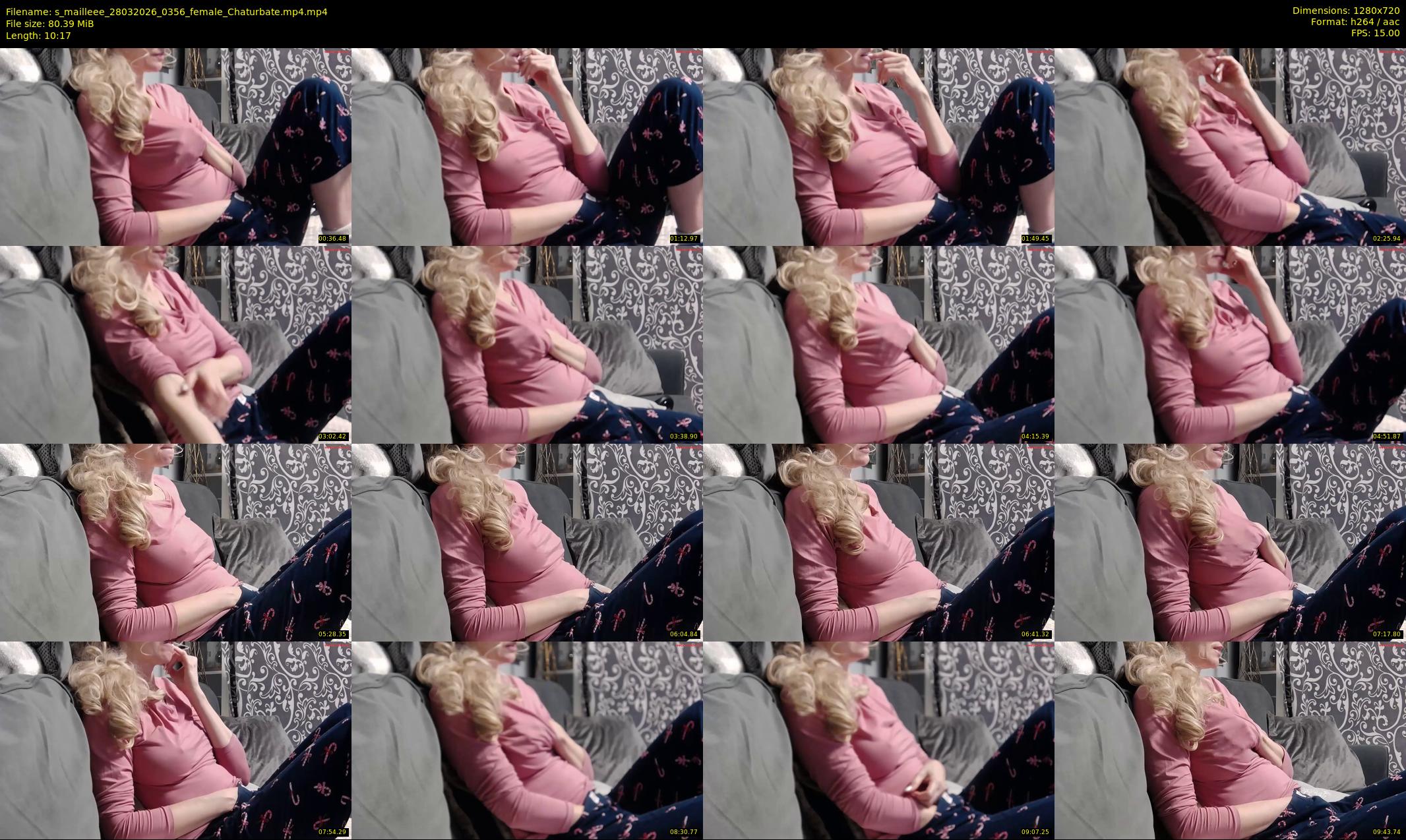 s_mailleee — 11 minute Chaturbate female cam show recording, 720p, Mar 28, 2026