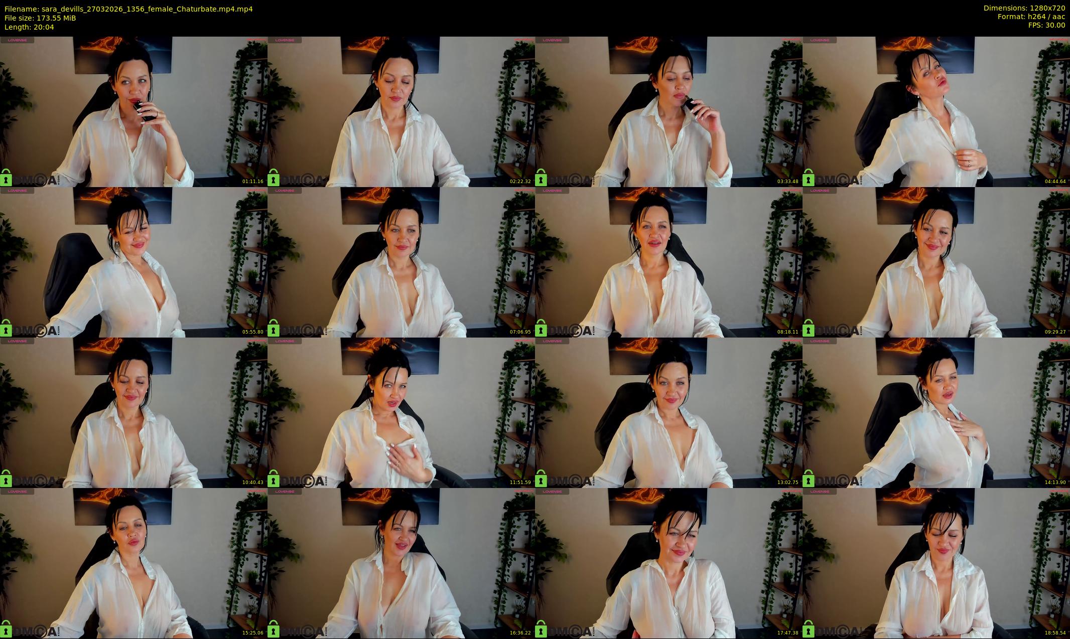 sara_devills — 21 minute Chaturbate female cam show recording, 720p, Mar 27, 2026