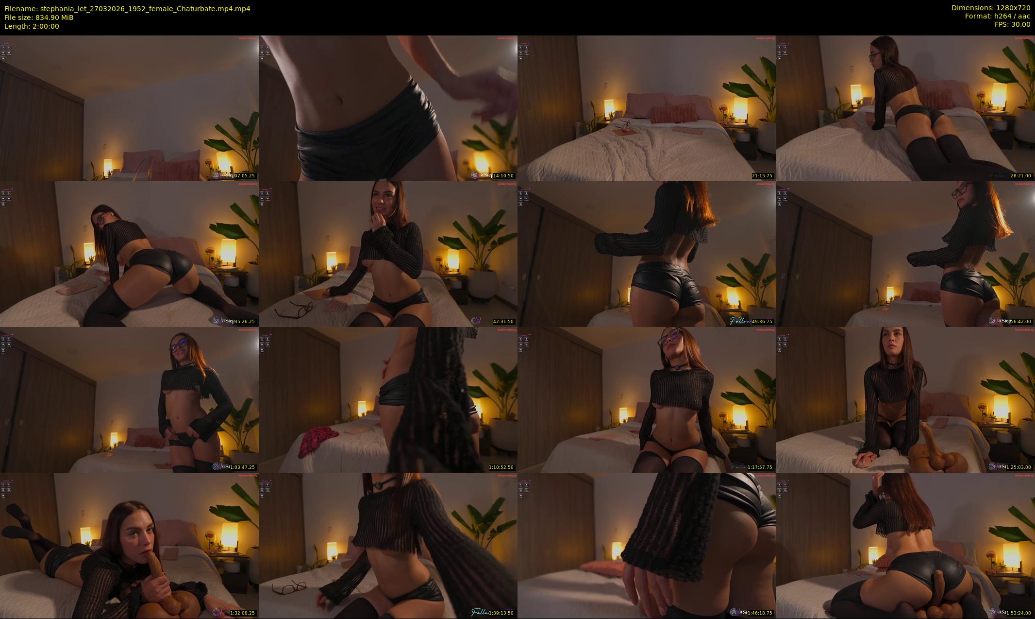 stephania_let — 120 minute Chaturbate female cam show recording, 720p, Mar 27, 2026