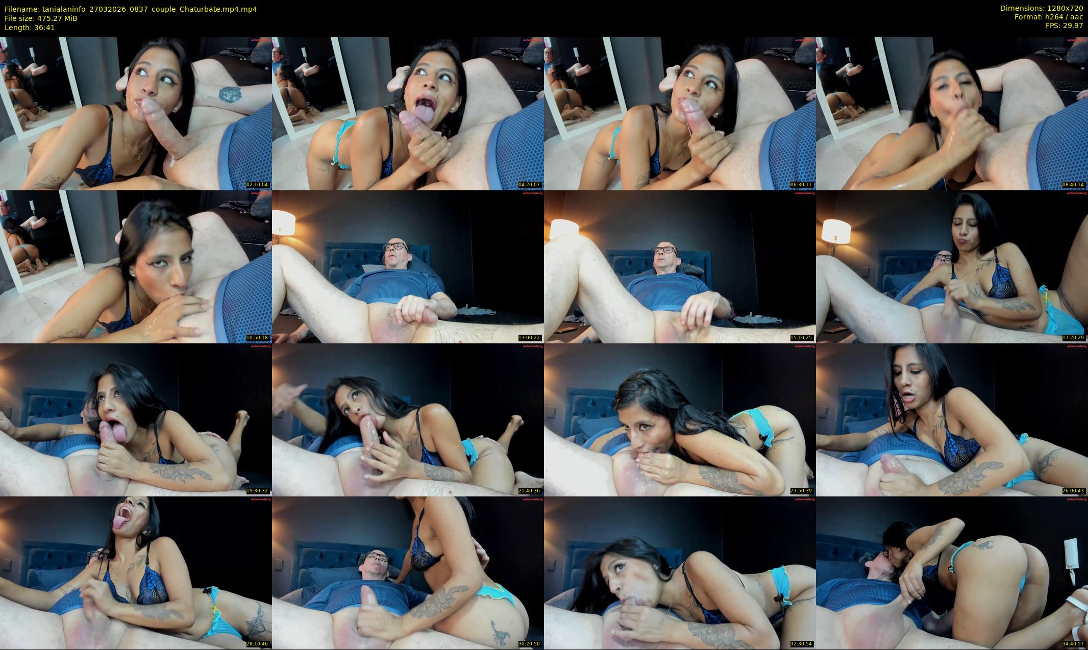 tanialaninfo — 37 minute Chaturbate couple cam show recording, 720p, Mar 27, 2026