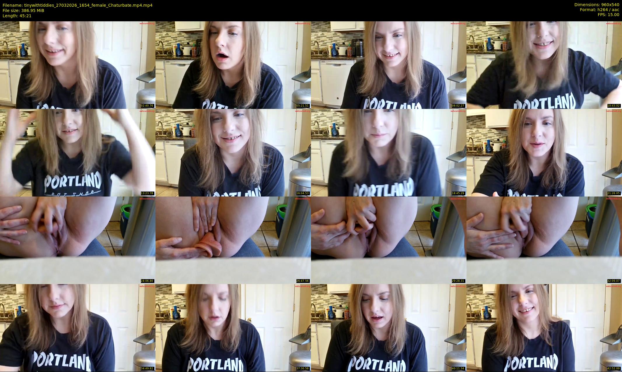 tinywithtiddies — 46 minute Chaturbate female cam show recording, 480p, Mar 27, 2026