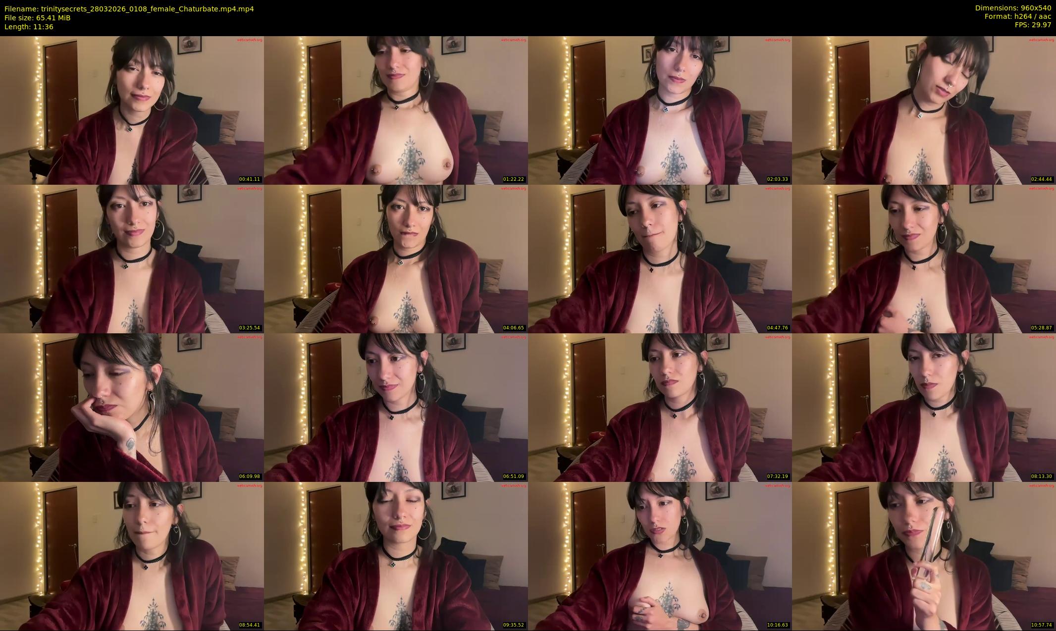 trinitysecrets — 12 minute Chaturbate female cam show recording, 480p, Mar 28, 2026