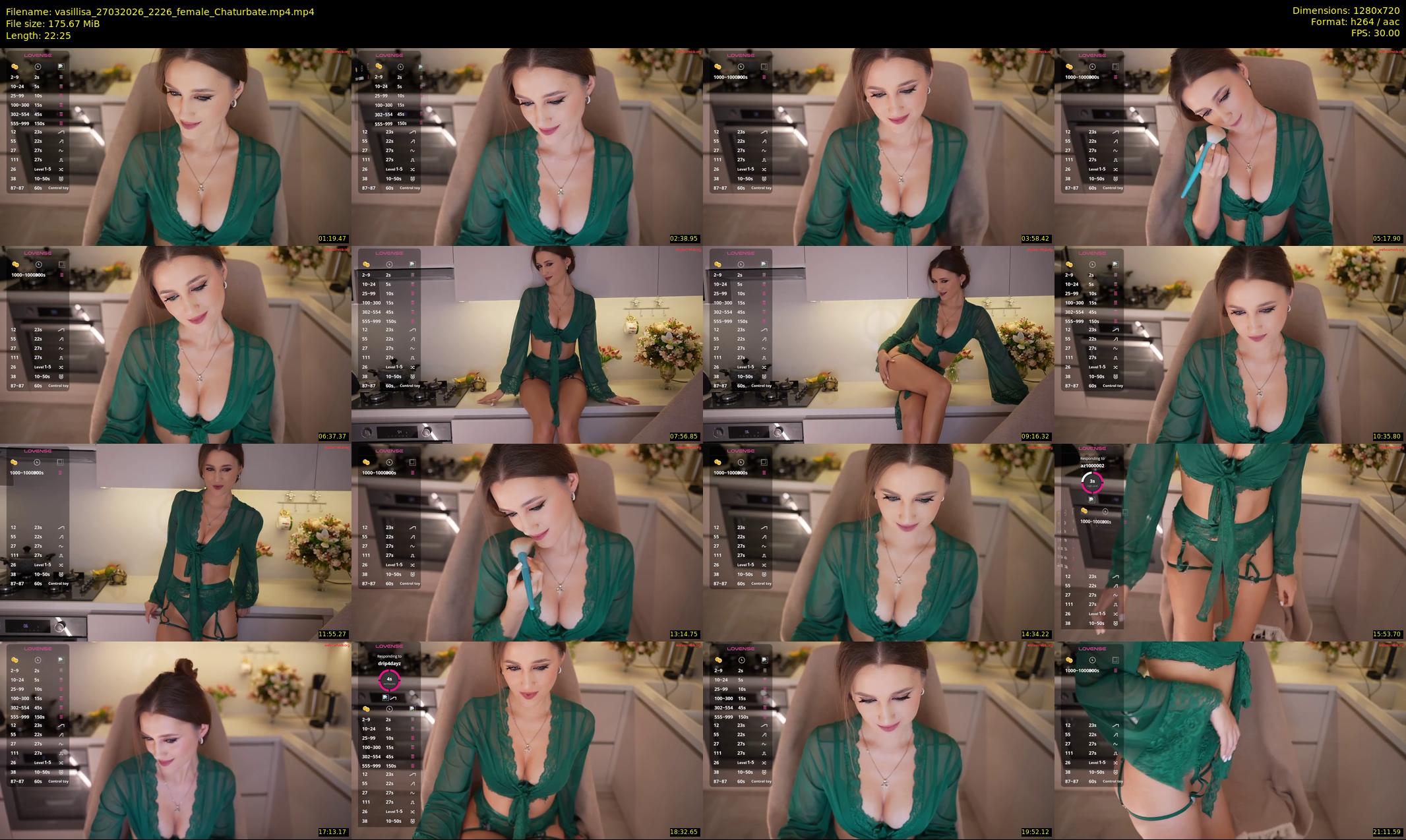 vasillisa — 23 minute Chaturbate female cam show recording, 720p, Mar 27, 2026