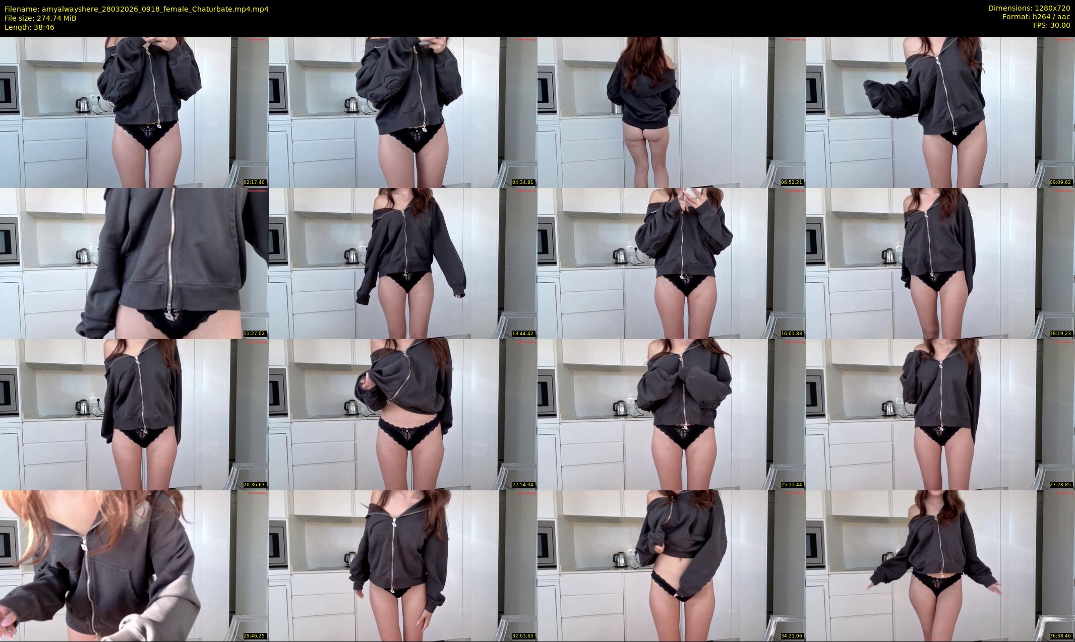 amyalwayshere — 39 minute Chaturbate female cam show recording, 720p, Mar 28, 2026