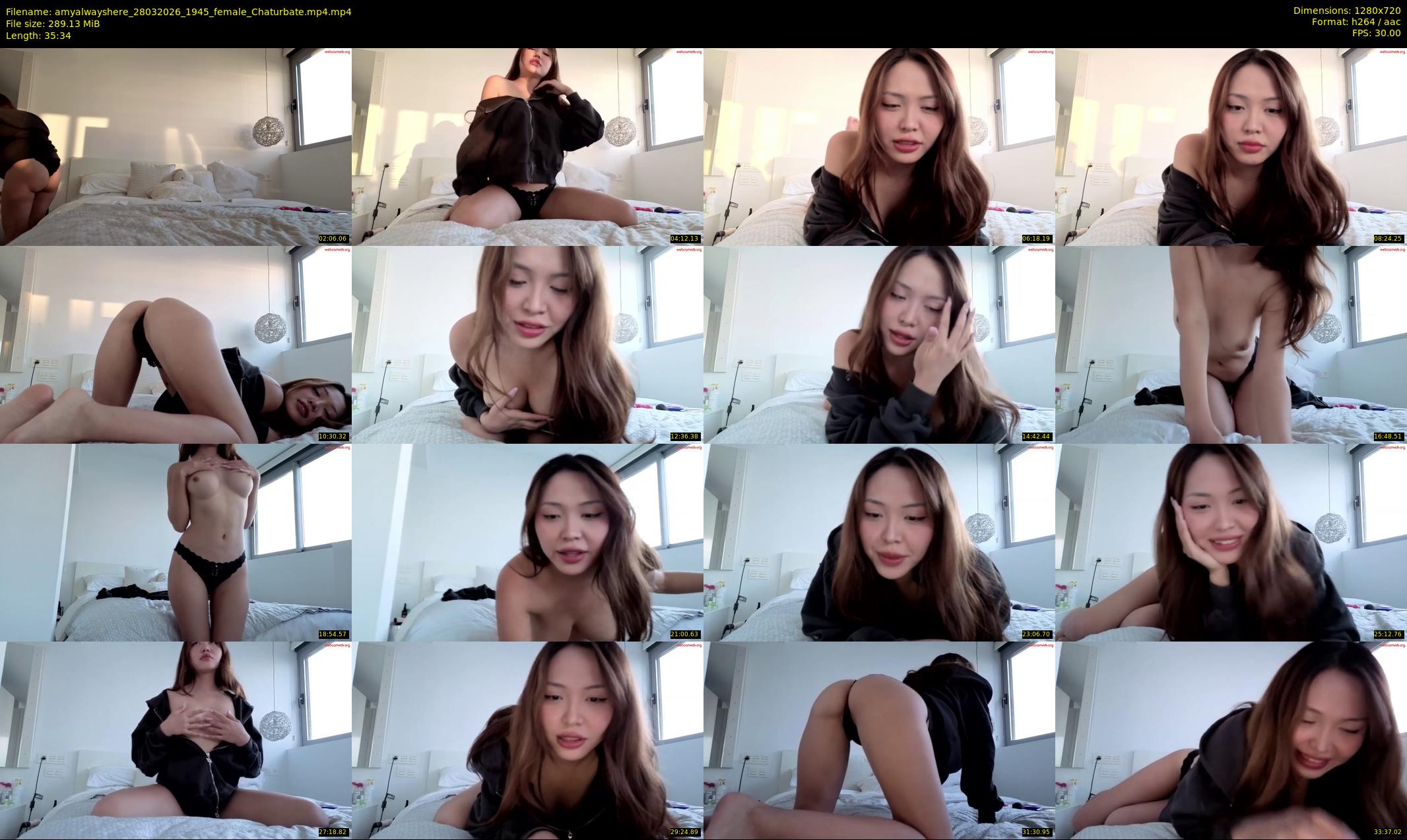 amyalwayshere — 36 minute Chaturbate female cam show recording, 720p, Mar 28, 2026