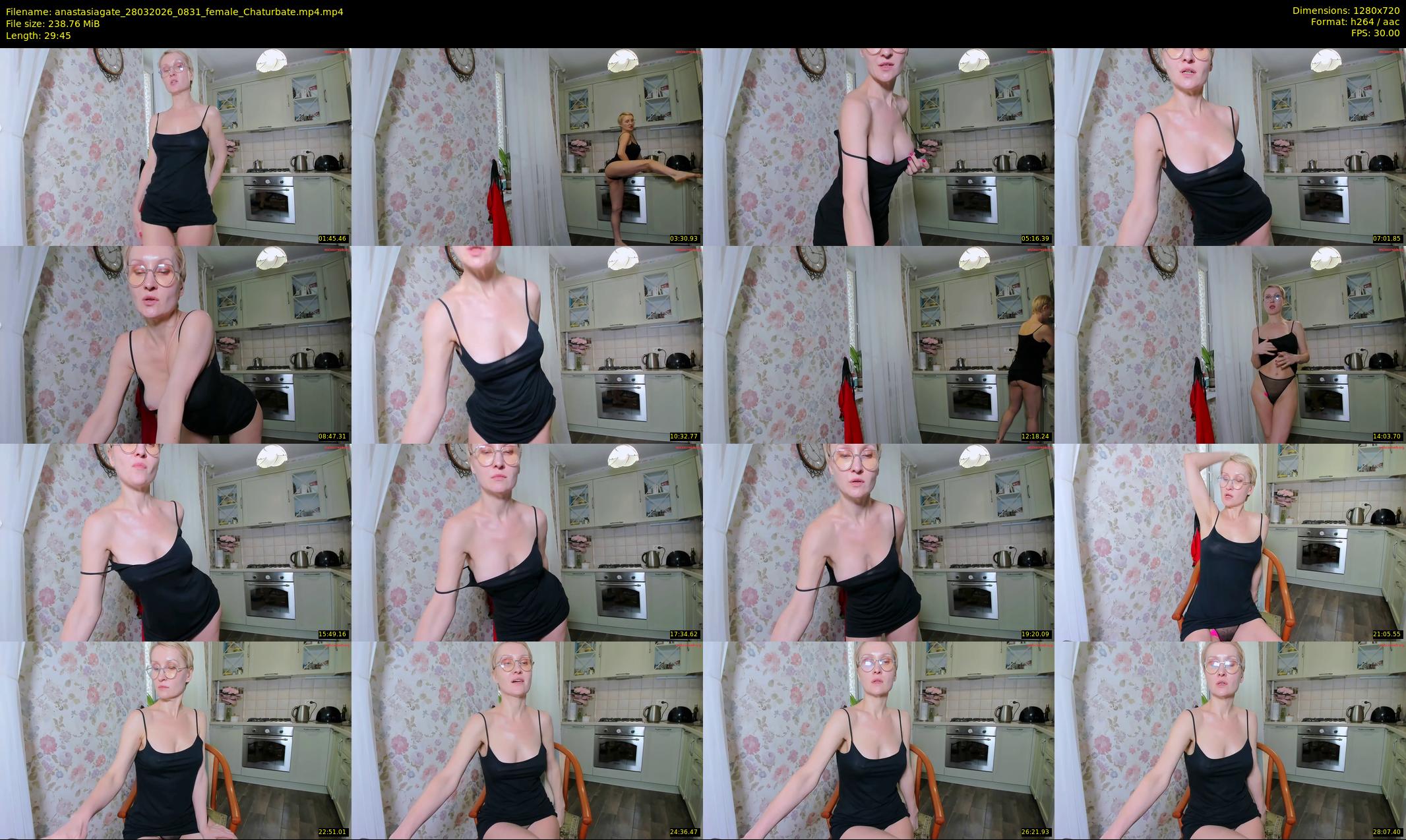 anastasiagate — 30 minute Chaturbate female cam show recording, 720p, Mar 28, 2026