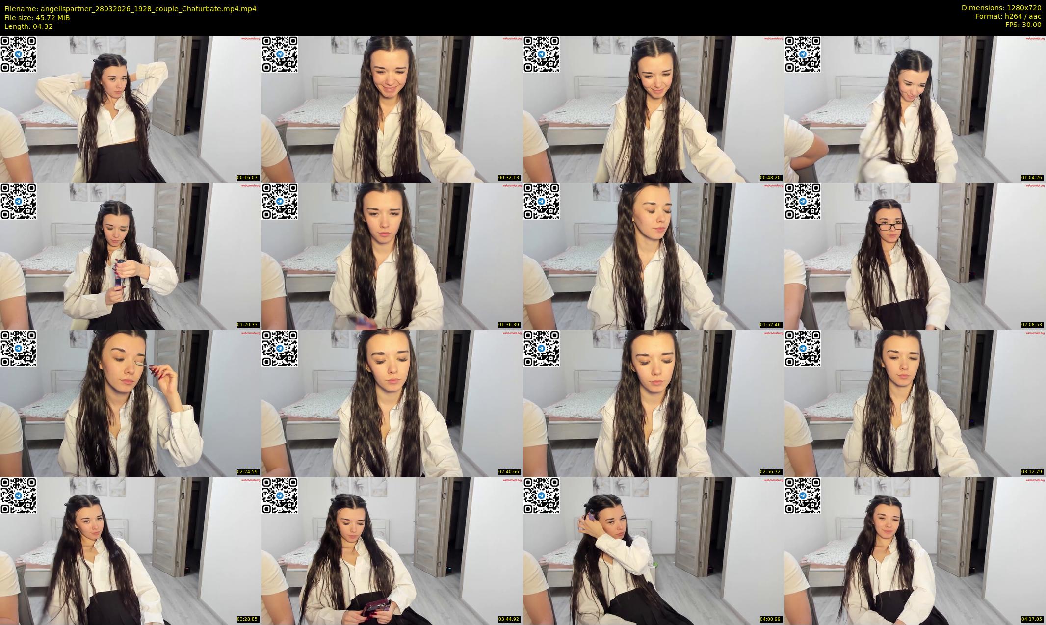 angellspartner — 5 minute Chaturbate couple cam show recording, 720p, Mar 28, 2026