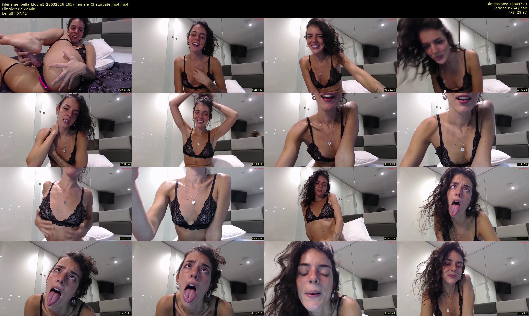 bella_bloom1 — 8 minute Chaturbate female cam show recording, 720p, Mar 28, 2026