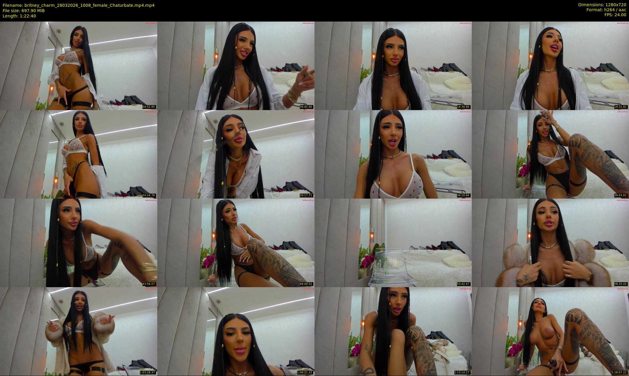 britney_charm — 83 minute Chaturbate female cam show recording, 720p, Mar 28, 2026