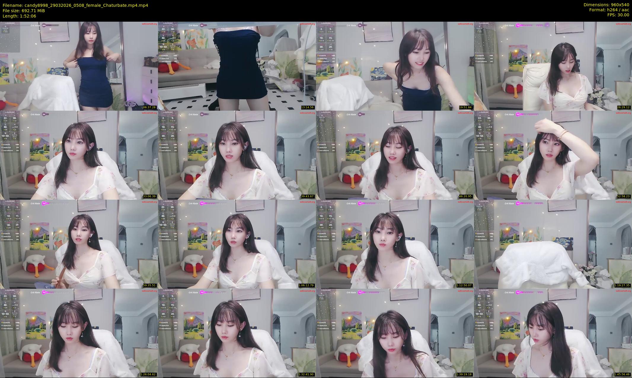 candy8998 — 113 minute Chaturbate female cam show recording, 480p, Mar 29, 2026