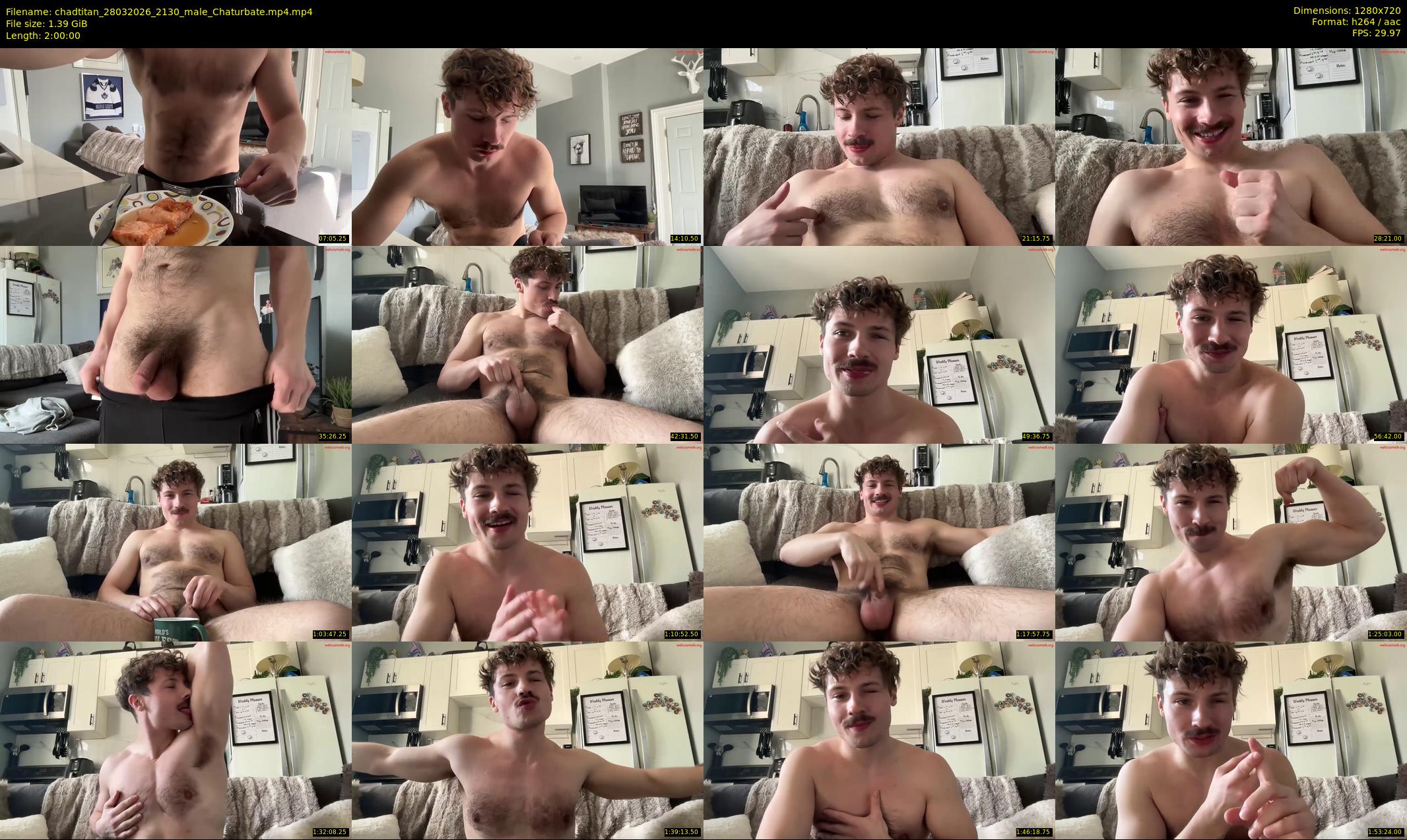 chadtitan — 120 minute Chaturbate male cam show recording, 720p, Mar 28, 2026