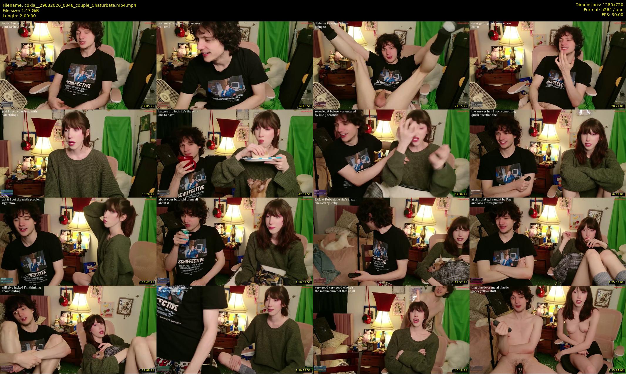 cokia_ — 120 minute Chaturbate male cam show recording, 720p, Mar 29, 2026