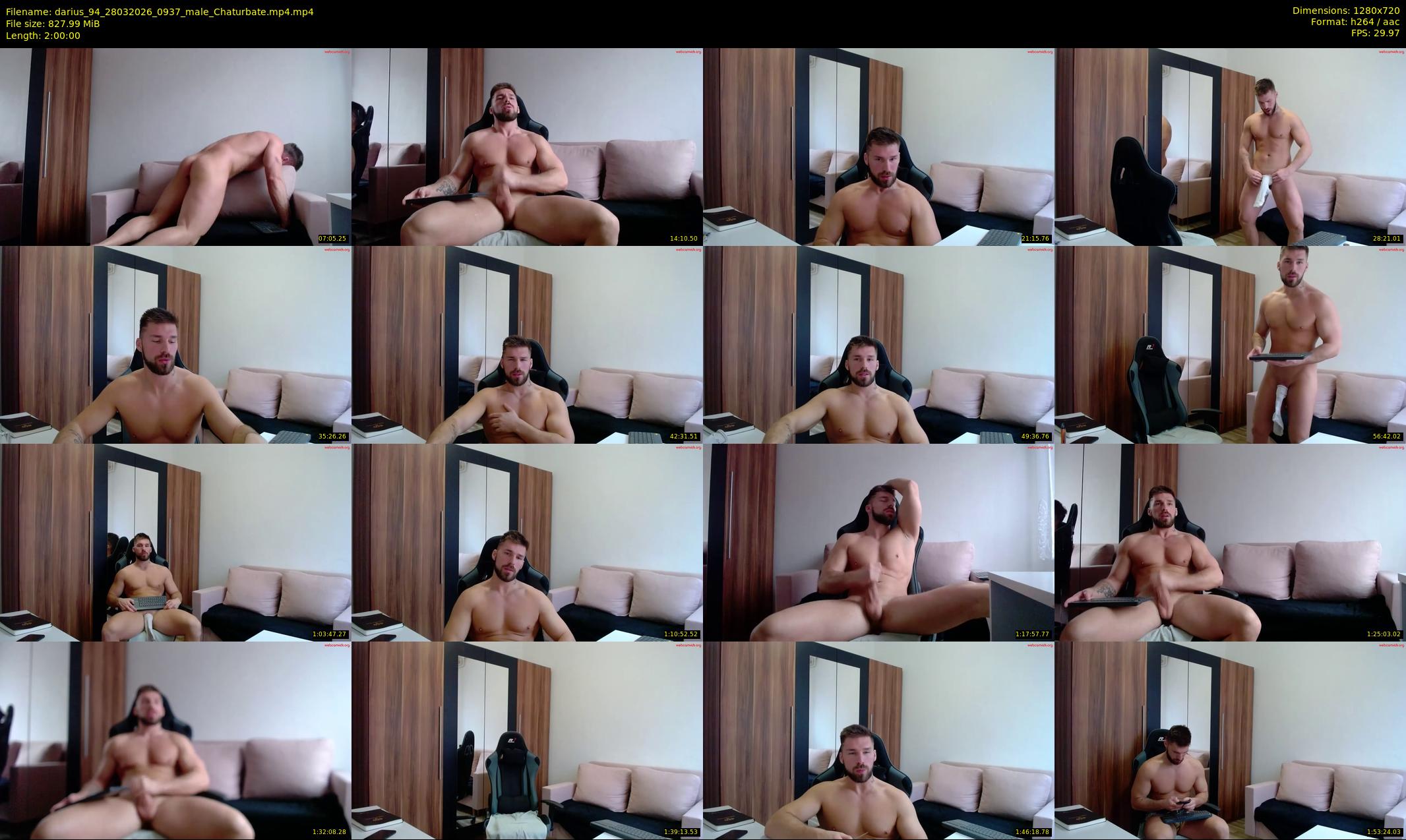darius_94 — 120 minute Chaturbate male cam show recording, 720p, Mar 28, 2026