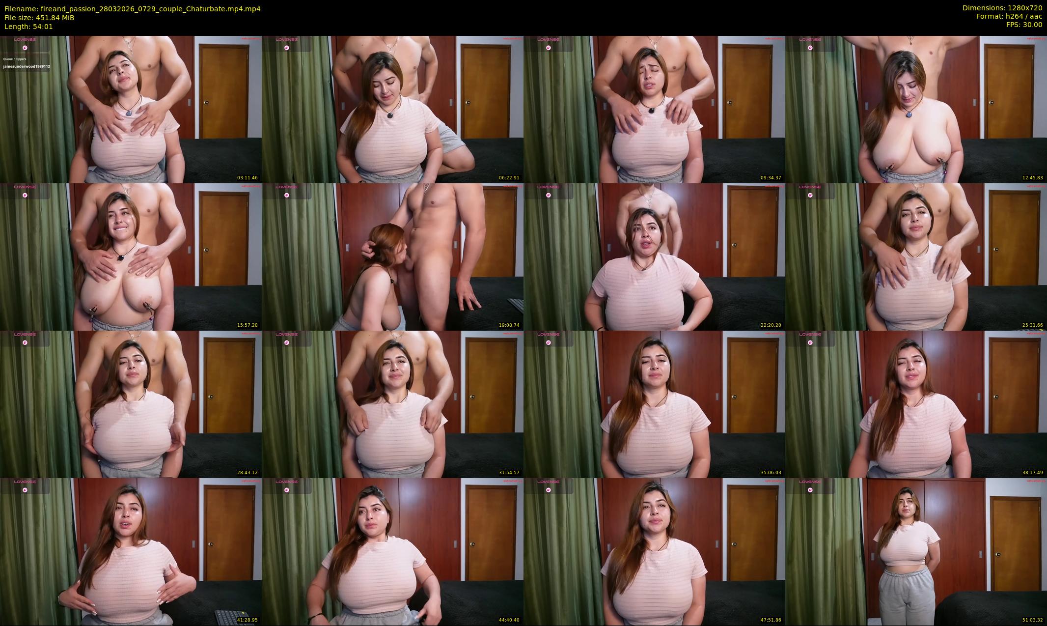 fireand_passion — 55 minute Chaturbate couple cam show recording, 720p, Mar 28, 2026