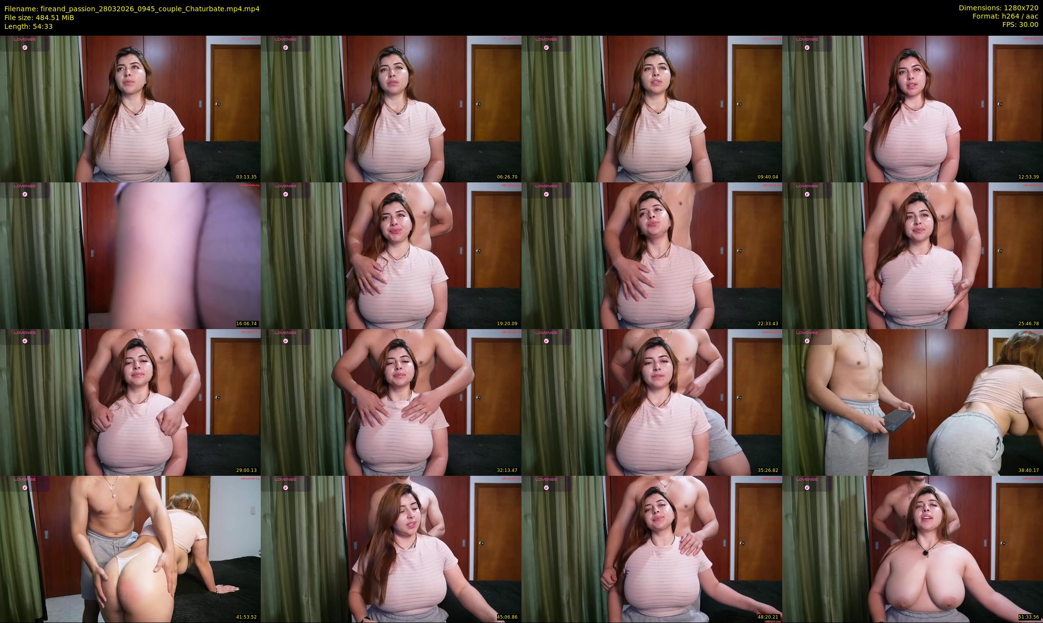 fireand_passion — 55 minute Chaturbate couple cam show recording, 720p, Mar 28, 2026