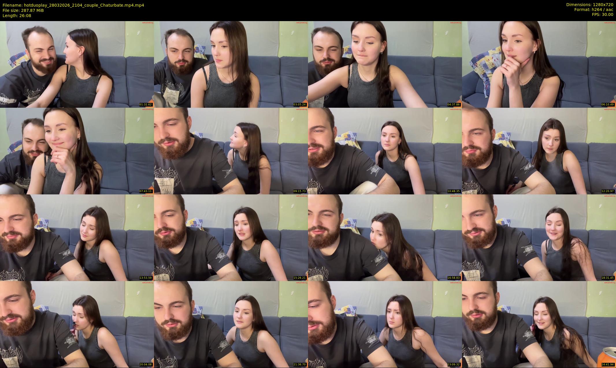 hotduoplay — 27 minute Chaturbate couple cam show recording, 720p, Mar 28, 2026