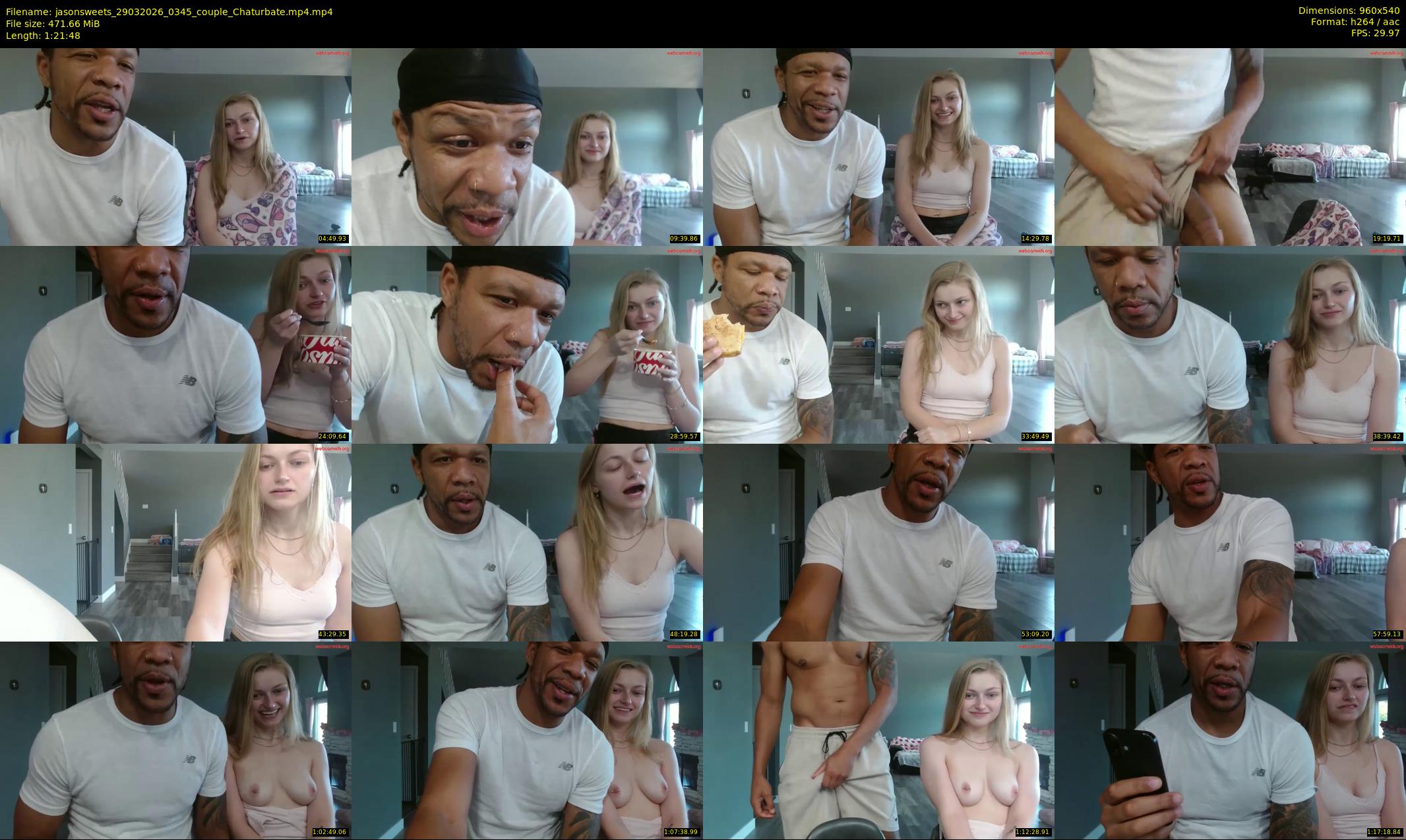 jasonsweets — 82 minute Chaturbate couple cam show recording, 480p, Mar 29, 2026