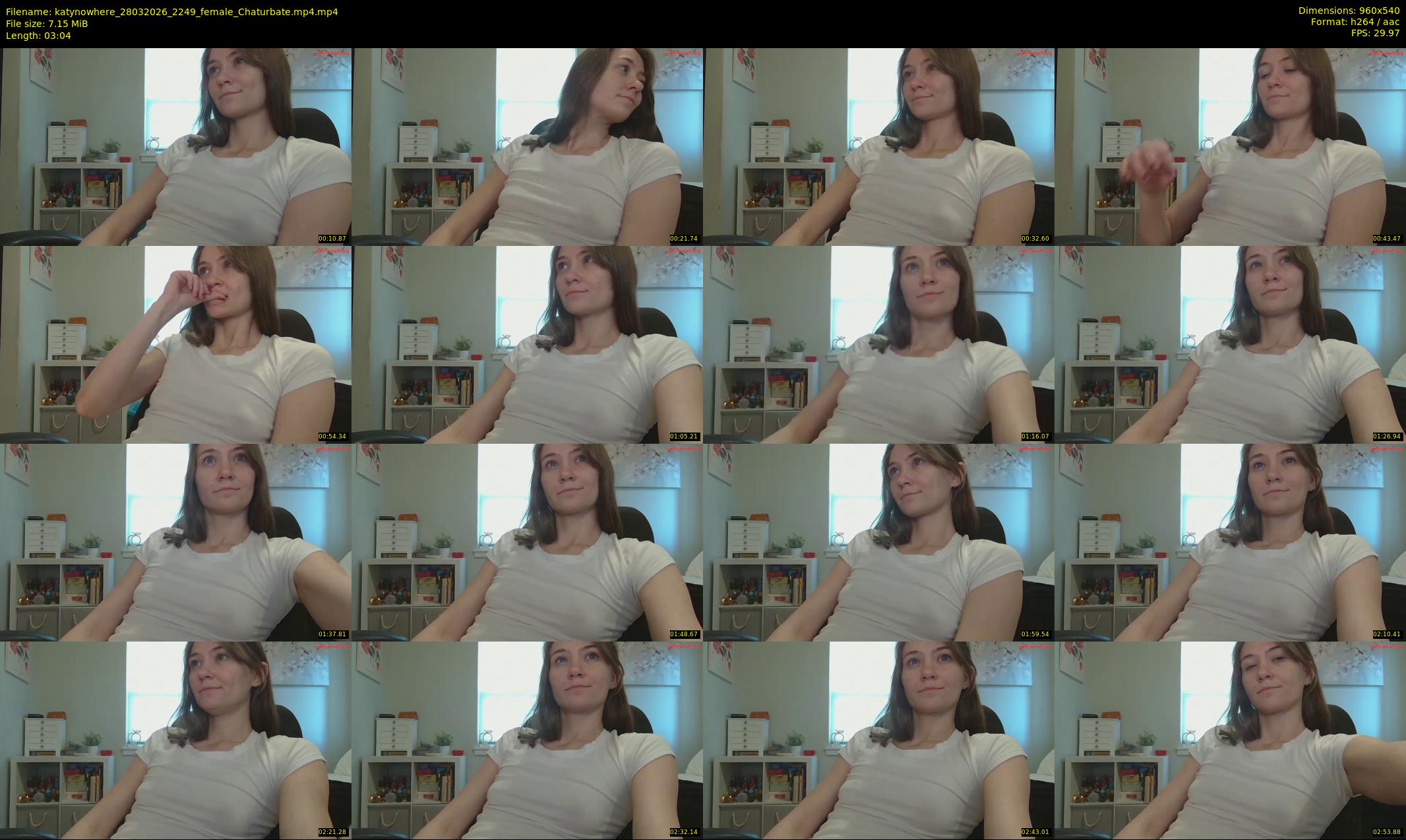 katynowhere — 4 minute Chaturbate female cam show recording, 480p, Mar 28, 2026