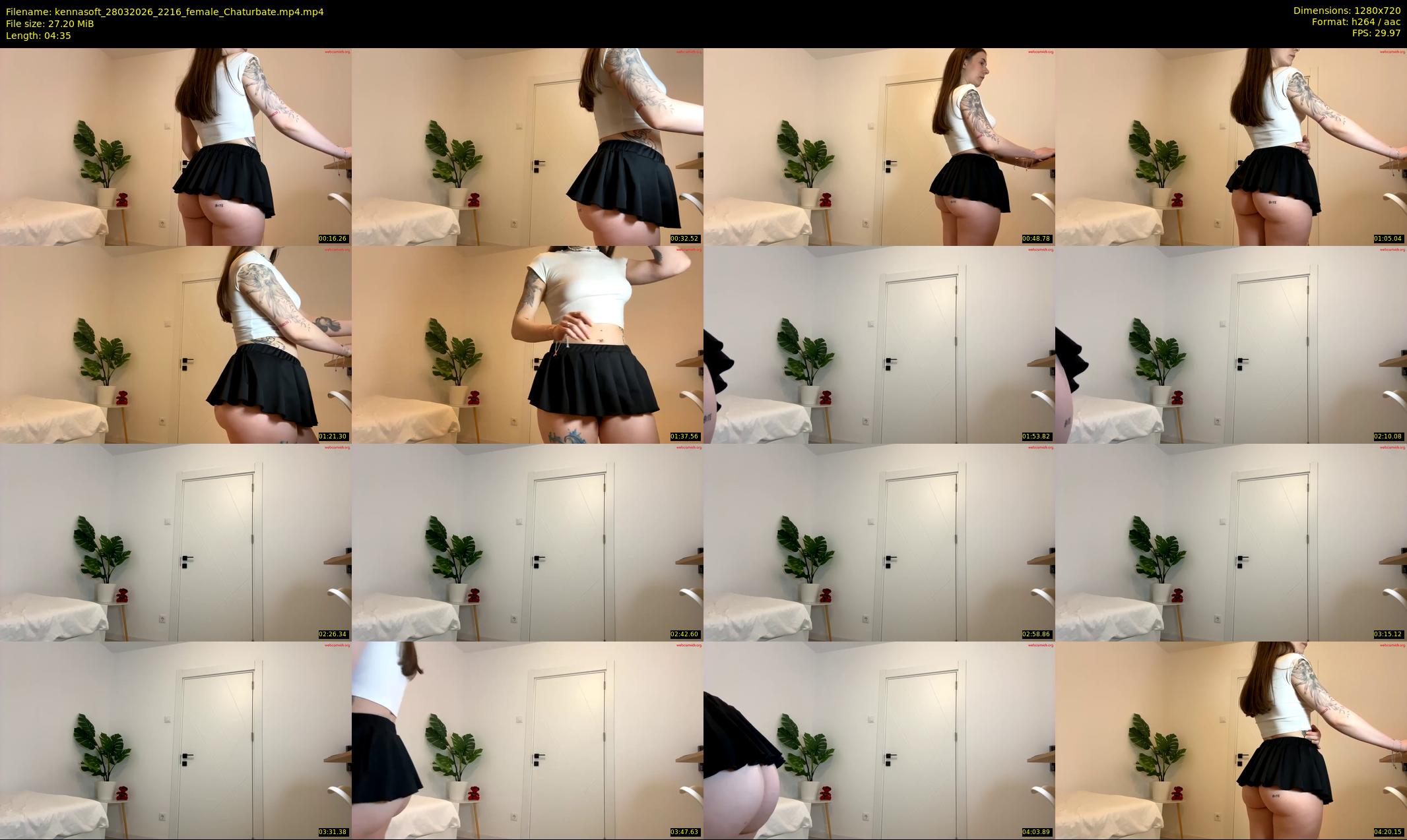 kennasoft — 5 minute Chaturbate female cam show recording, 720p, Mar 28, 2026