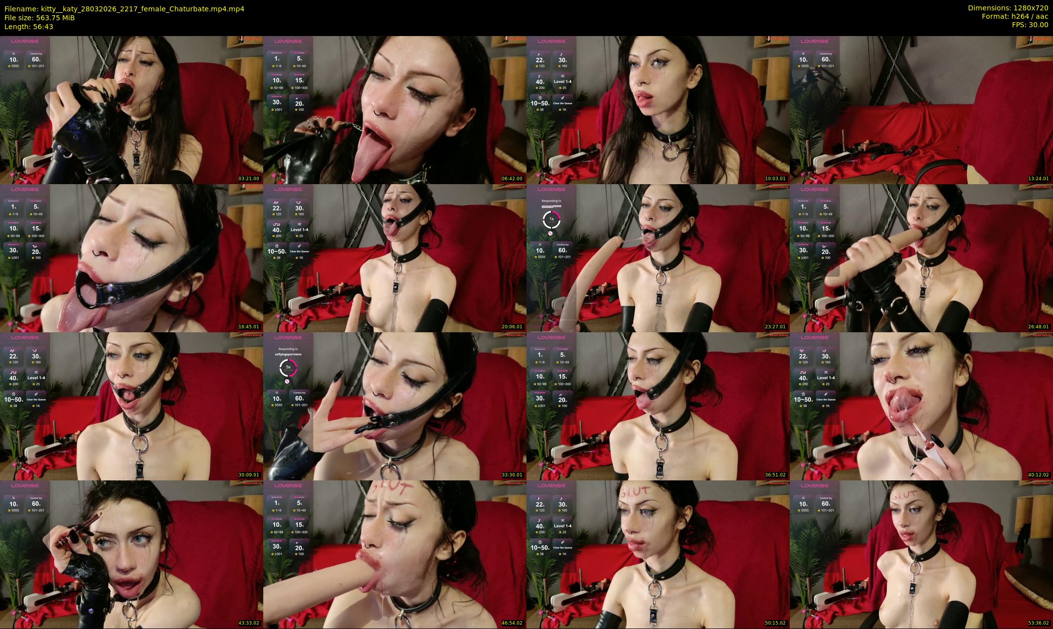kitty__katy — 57 minute Chaturbate female cam show recording, 720p, Mar 28, 2026