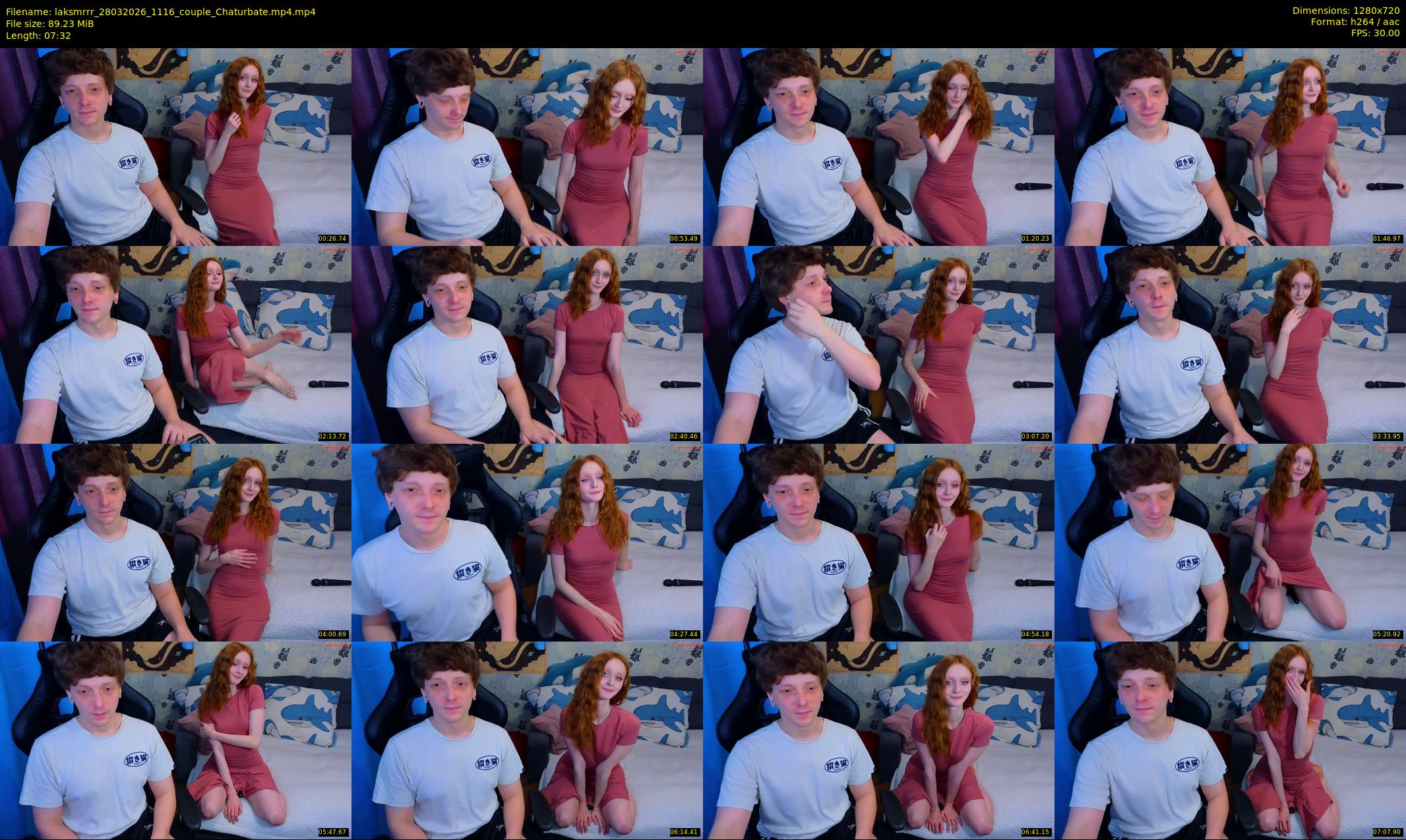 laksmrrr — 8 minute Chaturbate couple cam show recording, 720p, Mar 28, 2026
