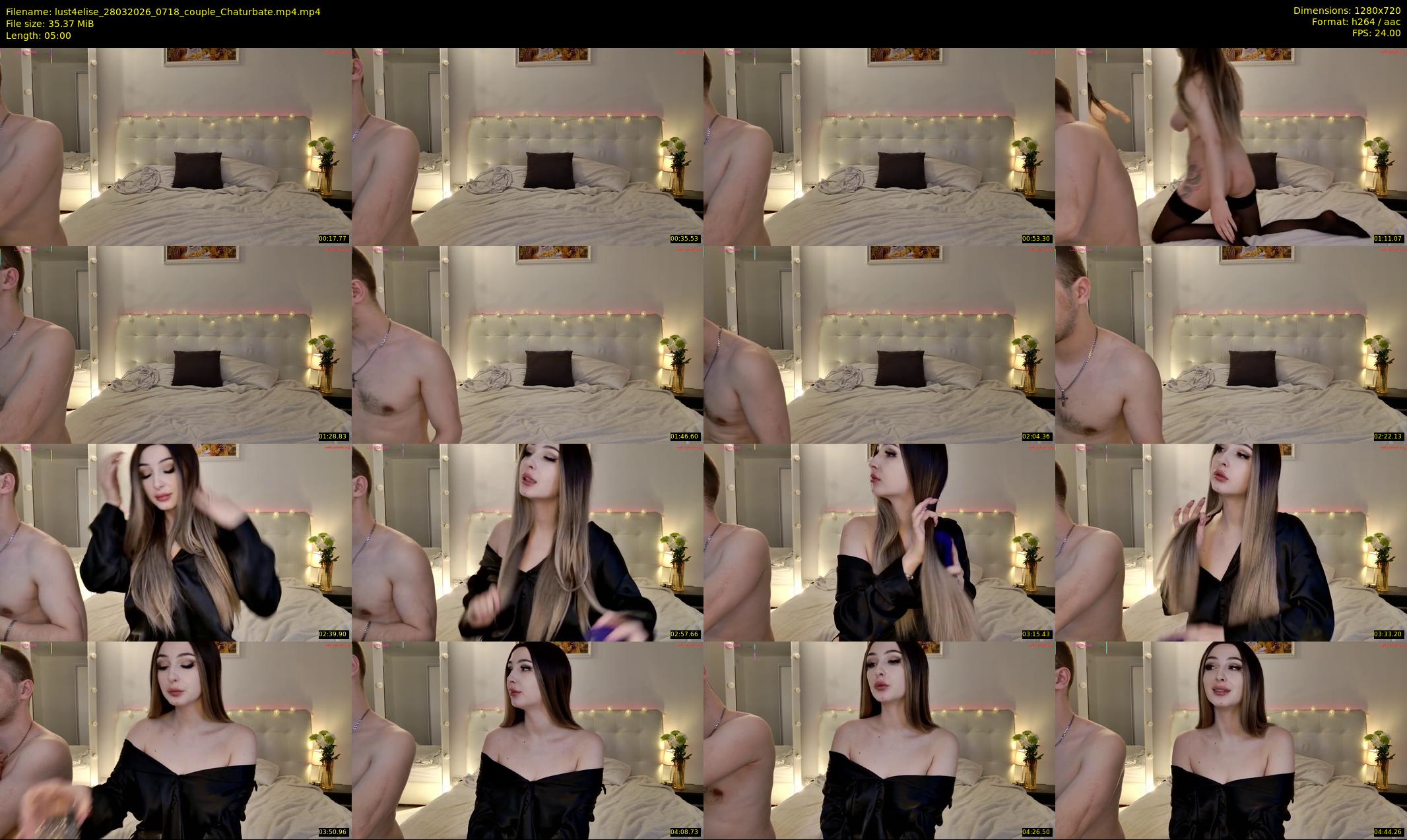 lust4elise — 5 minute Chaturbate couple cam show recording, 720p, Mar 28, 2026