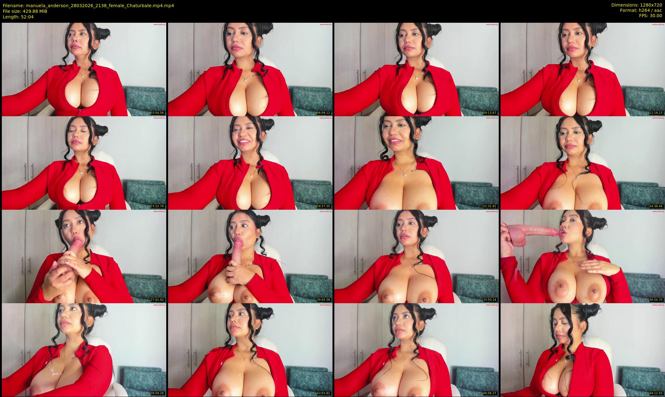 manuela_anderson — 53 minute Chaturbate female cam show recording, 720p, Mar 28, 2026