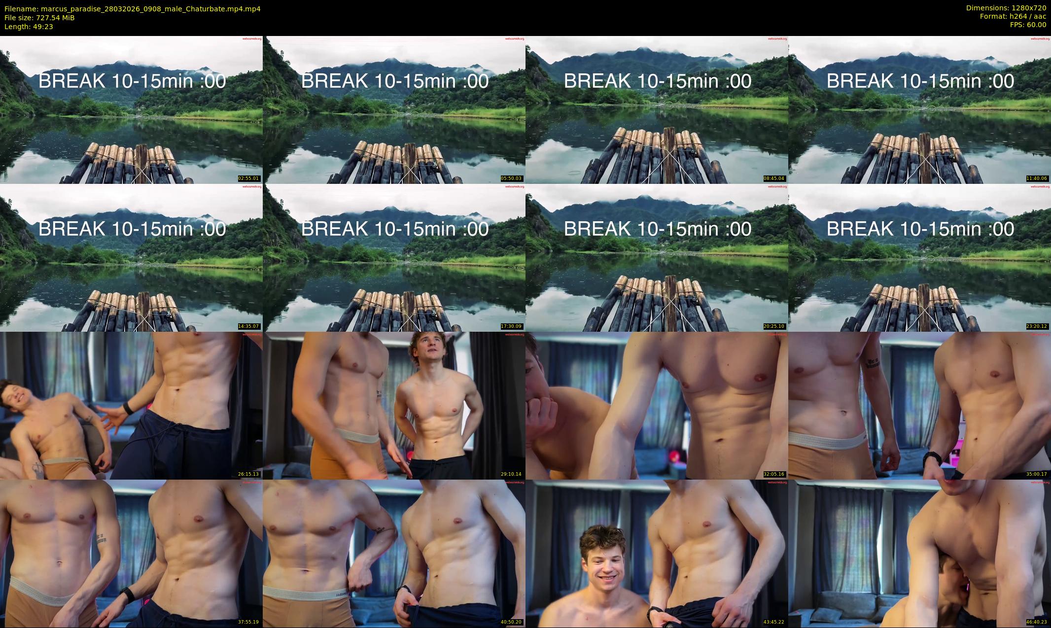 marcus_paradise — 50 minute Chaturbate male cam show recording, 720p, Mar 28, 2026