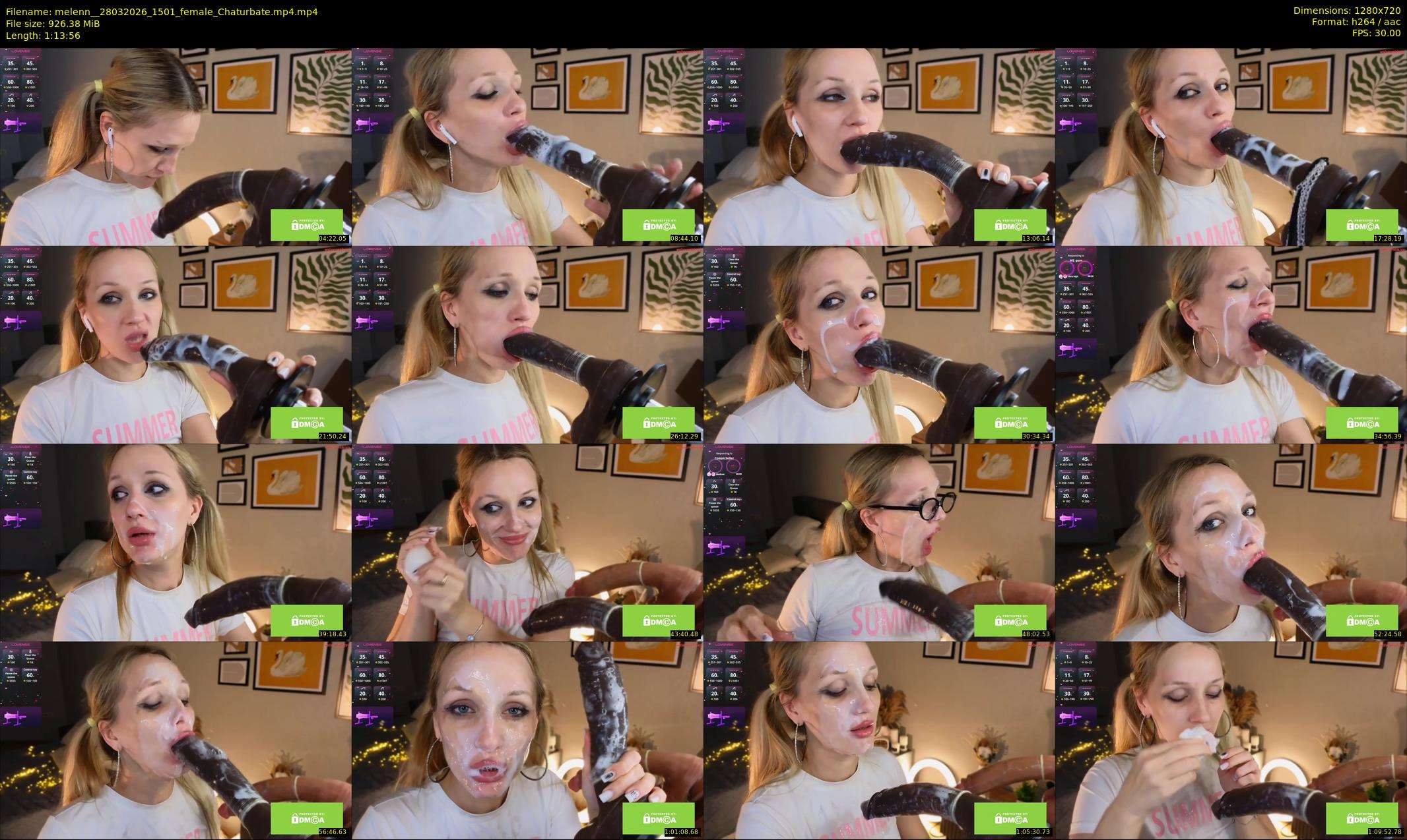 melenn_ — 74 minute Chaturbate female cam show recording, 720p, Mar 28, 2026