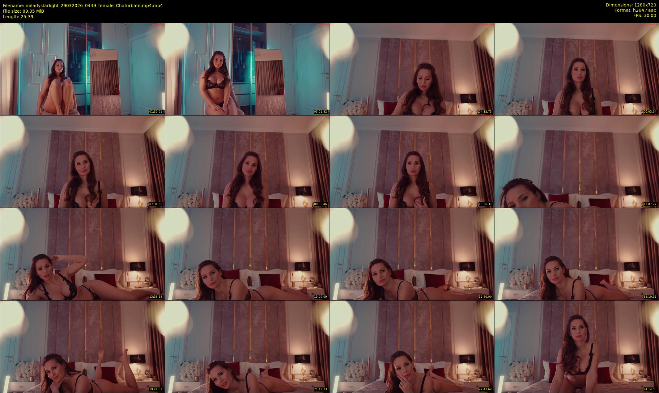 miladystarlight — 26 minute Chaturbate female cam show recording, 720p, Mar 29, 2026