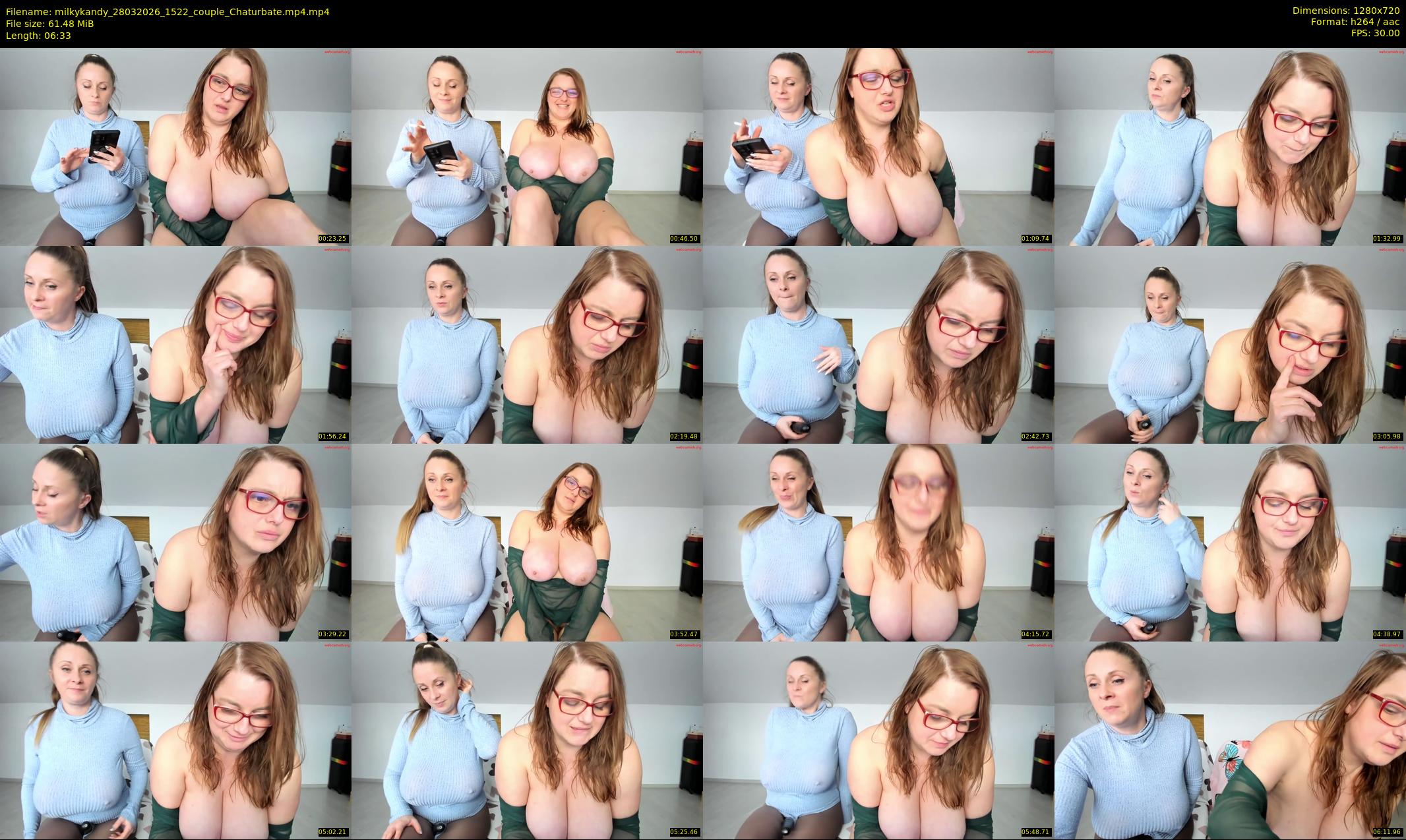 milkykandy — 7 minute Chaturbate female cam show recording, 720p, Mar 28, 2026