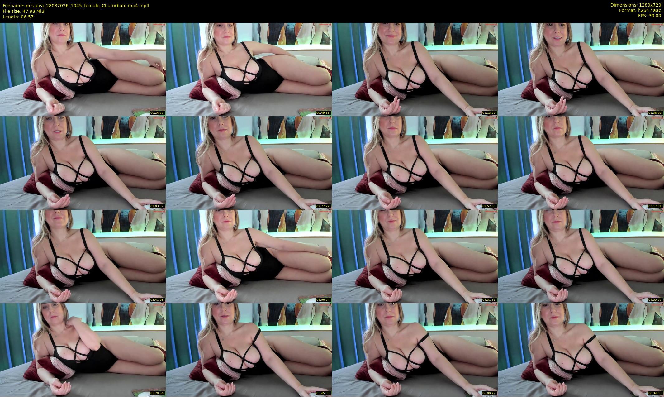 mis_eva — 7 minute Chaturbate female cam show recording, 720p, Mar 28, 2026