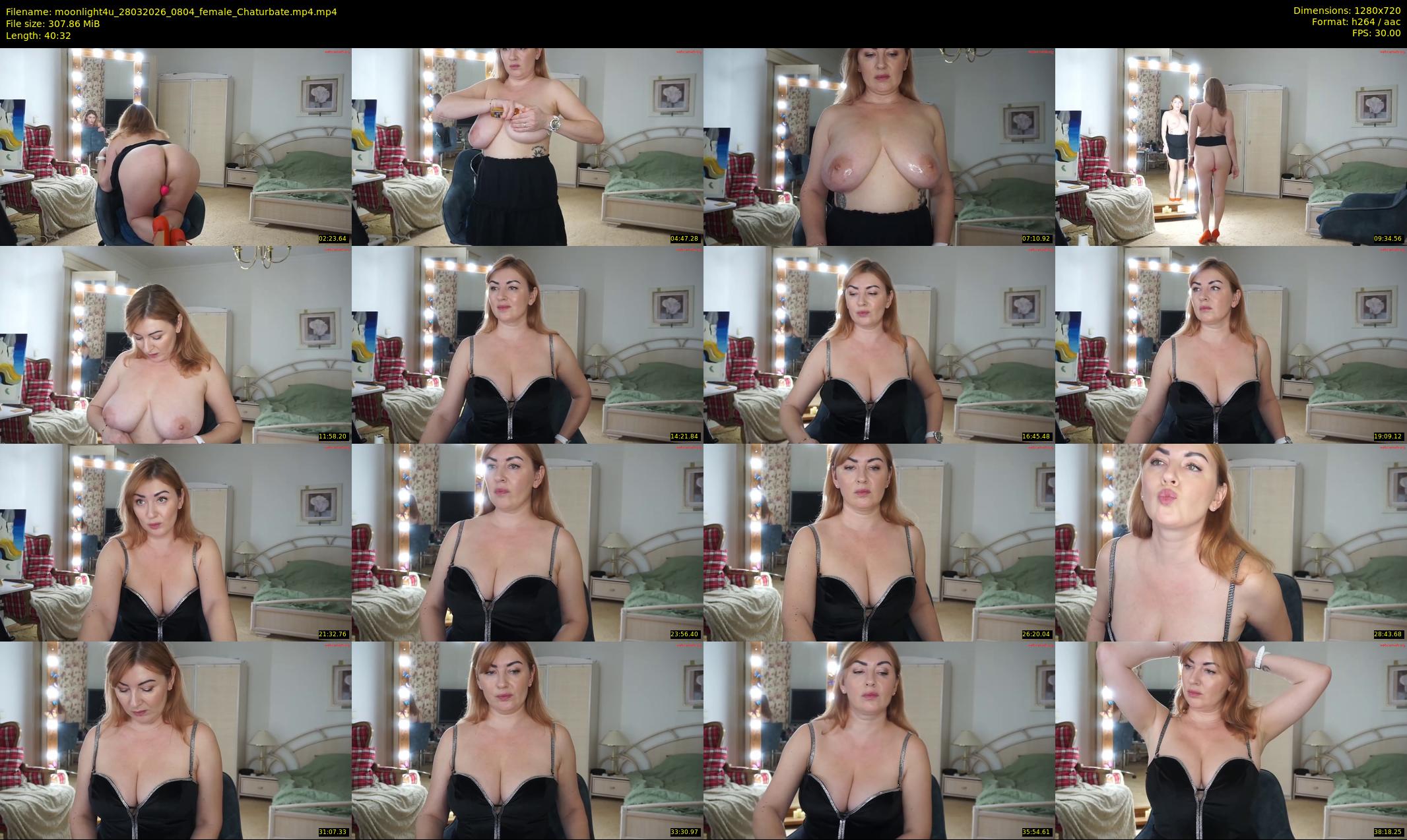 moonlight4u — 41 minute Chaturbate female cam show recording, 720p, Mar 28, 2026