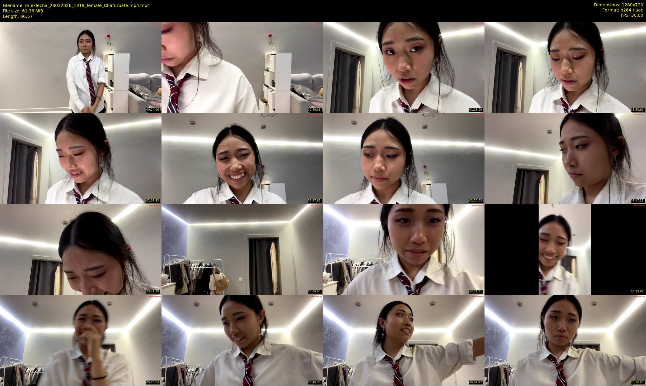 muiklecha — 7 minute Chaturbate female cam show recording, 720p, Mar 28, 2026