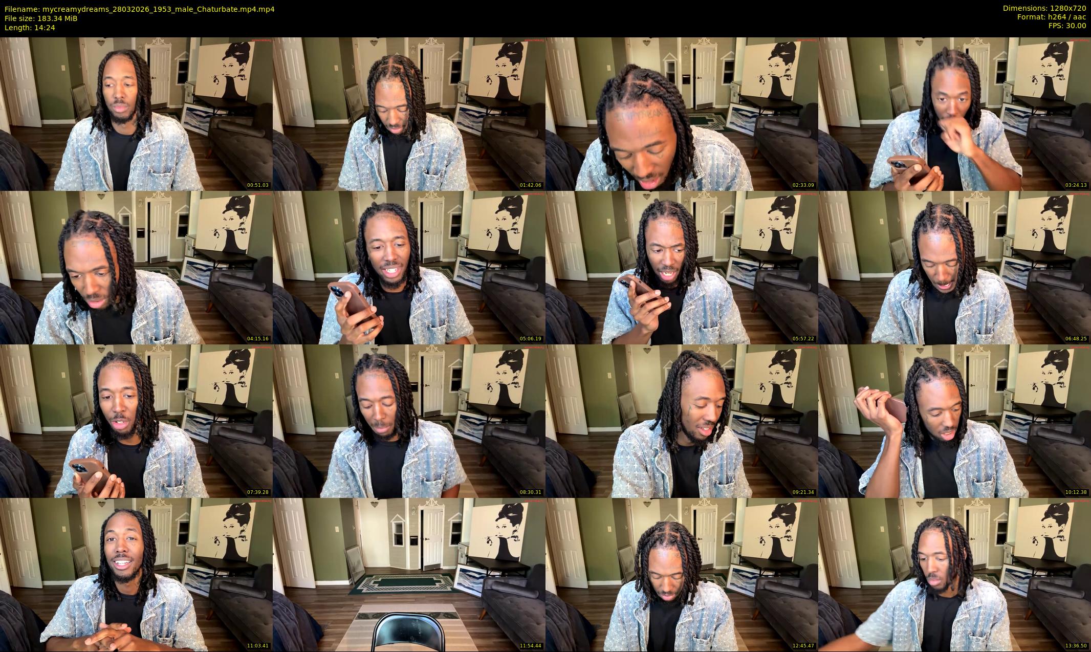 mycreamydreams — 15 minute Chaturbate couple cam show recording, 720p, Mar 28, 2026