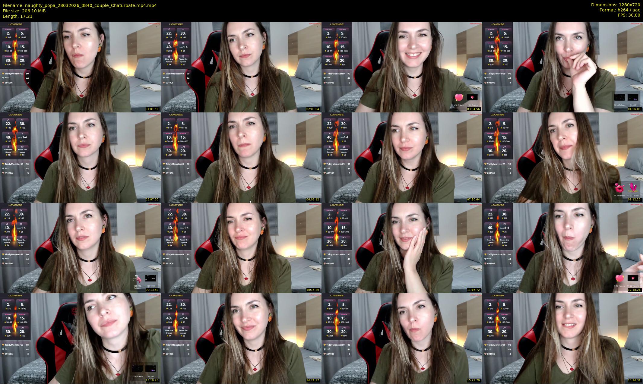 naughty_popa — 18 minute Chaturbate female cam show recording, 720p, Mar 28, 2026