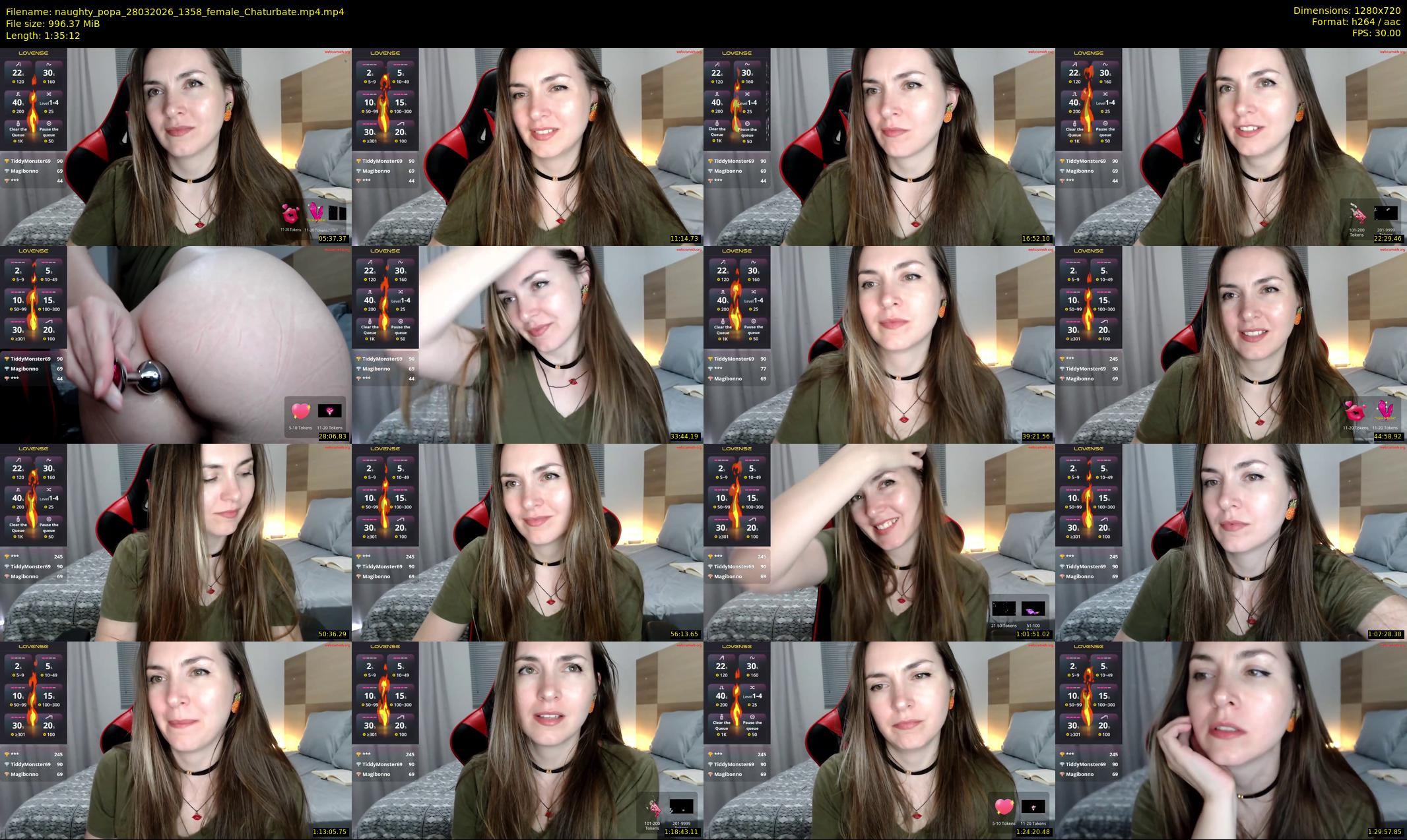 naughty_popa — 96 minute Chaturbate female cam show recording, 720p, Mar 28, 2026