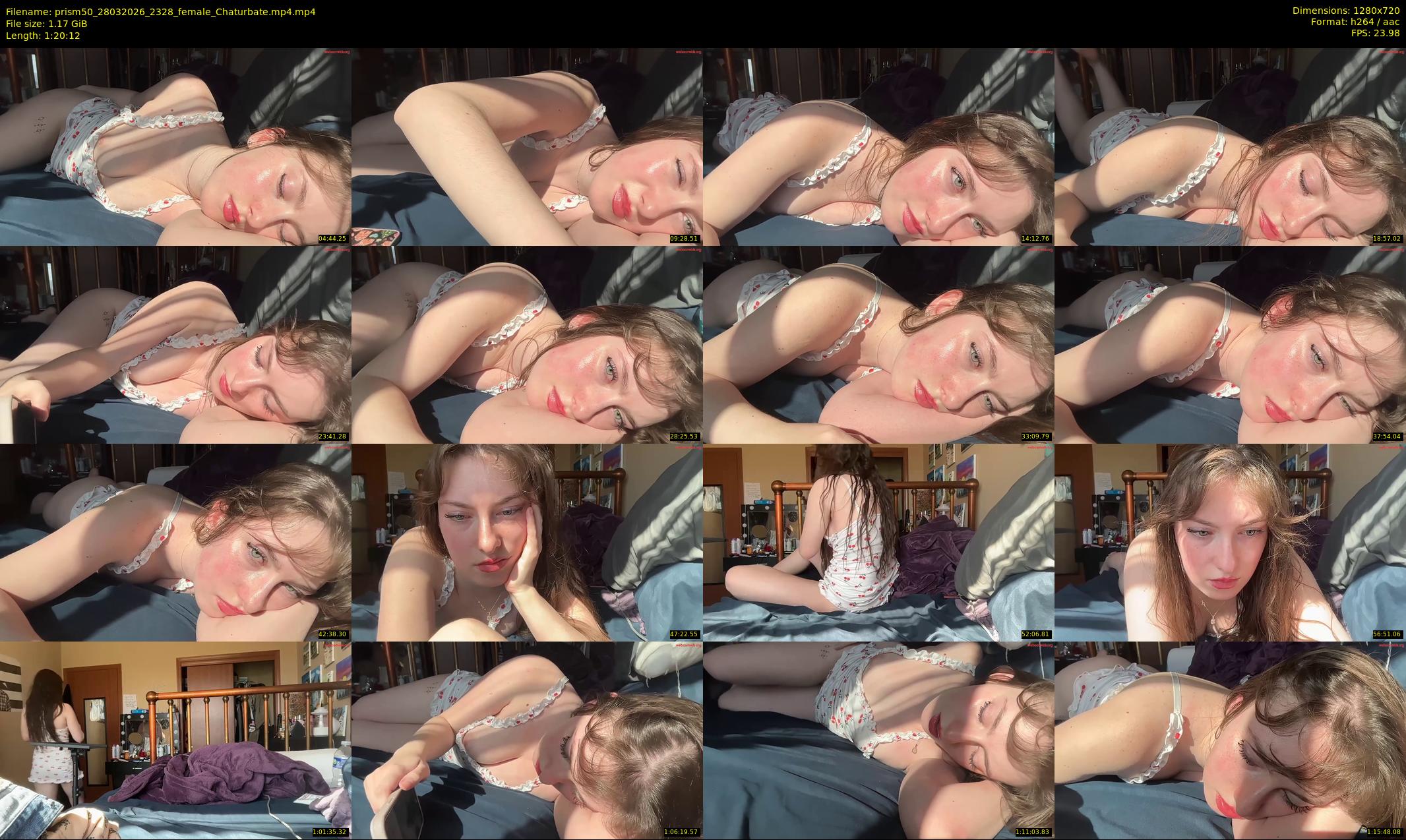 prism50 — 81 minute Chaturbate female cam show recording, 720p, Mar 28, 2026