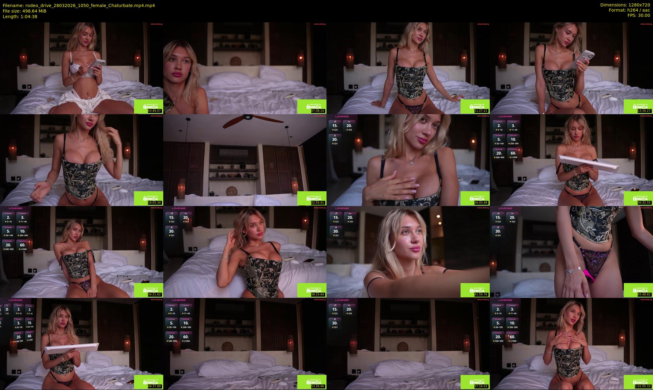 rodeo_drive — 65 minute Chaturbate female cam show recording, 720p, Mar 28, 2026