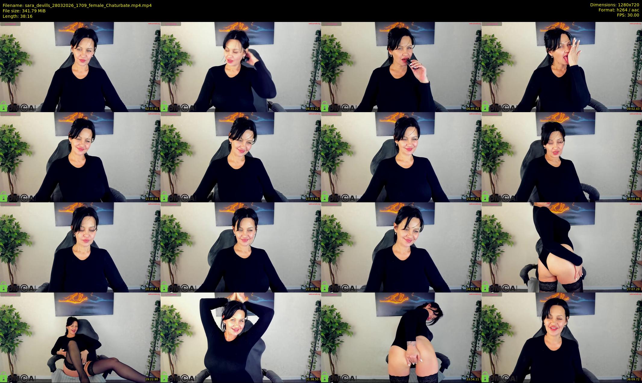 sara_devills — 39 minute Chaturbate female cam show recording, 720p, Mar 28, 2026