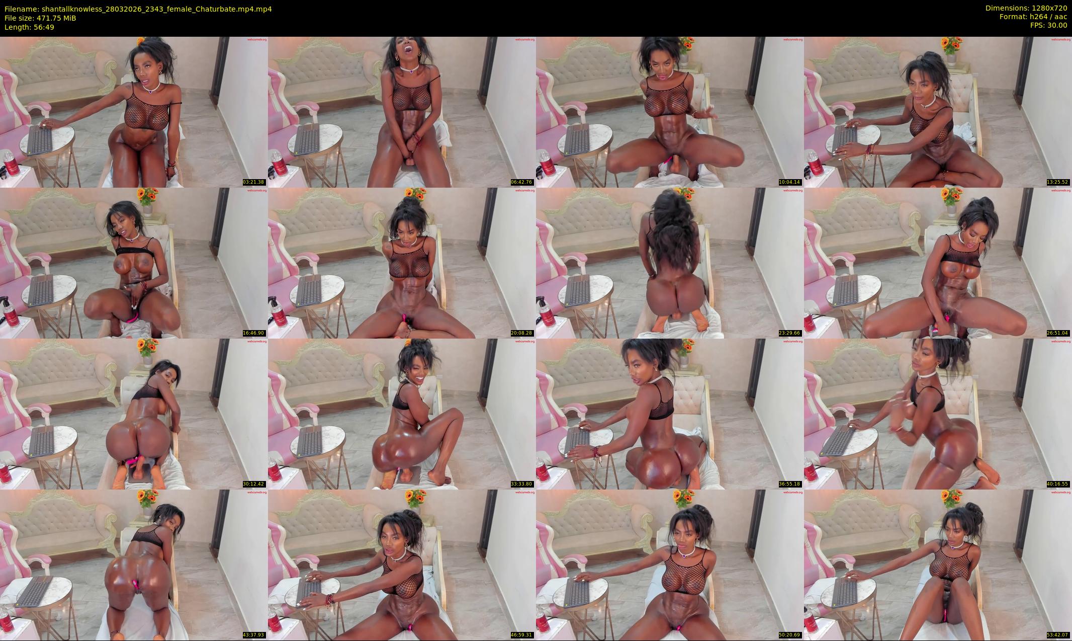 shantallknowless — 57 minute Chaturbate female cam show recording, 720p, Mar 28, 2026