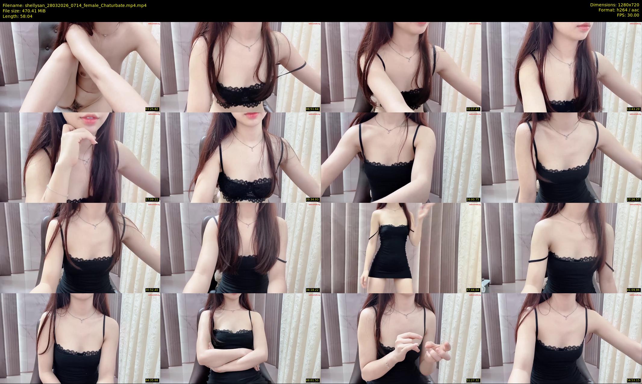 shellysan — 59 minute Chaturbate female cam show recording, 720p, Mar 28, 2026