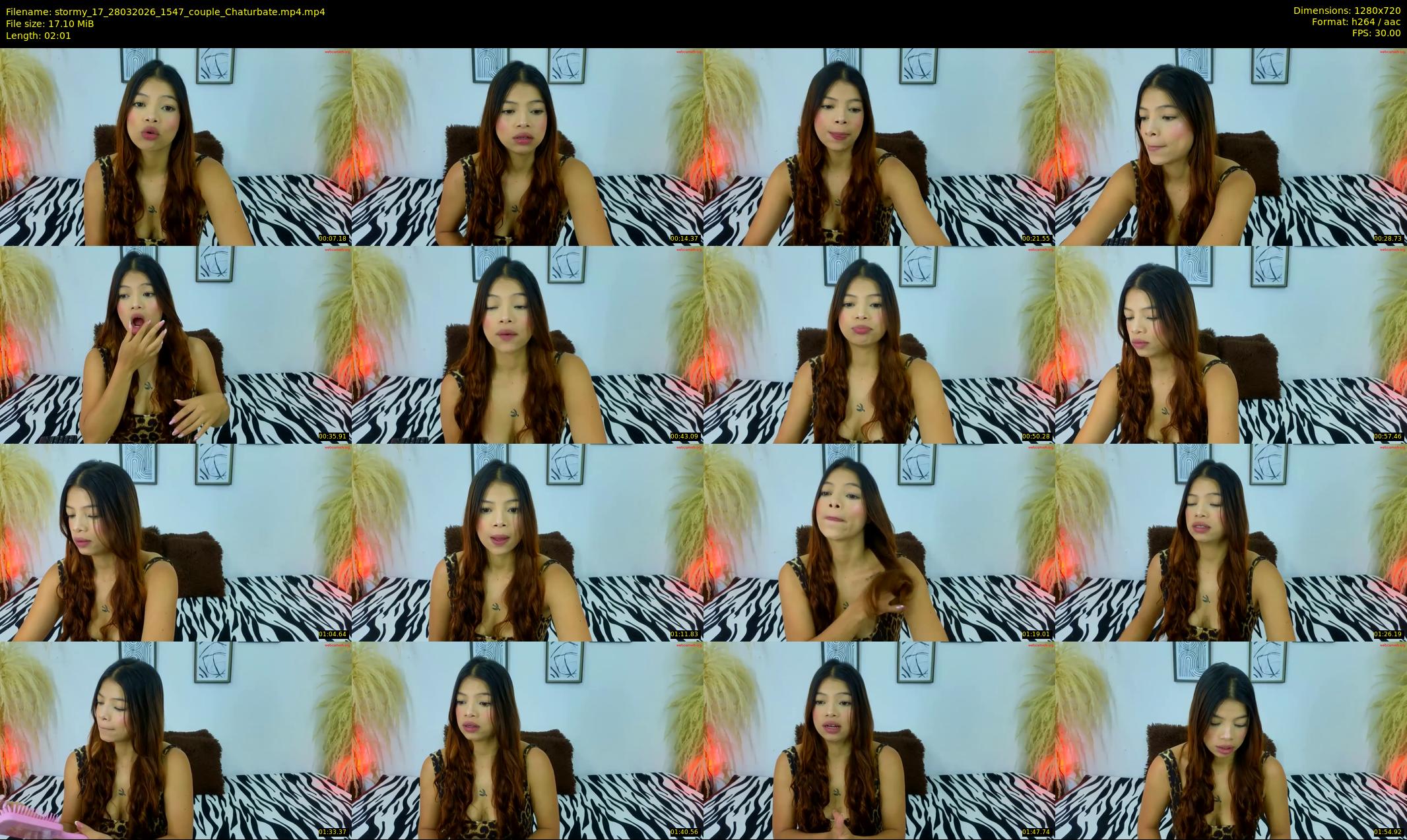 stormy_17 — 3 minute Chaturbate female cam show recording, 720p, Mar 28, 2026