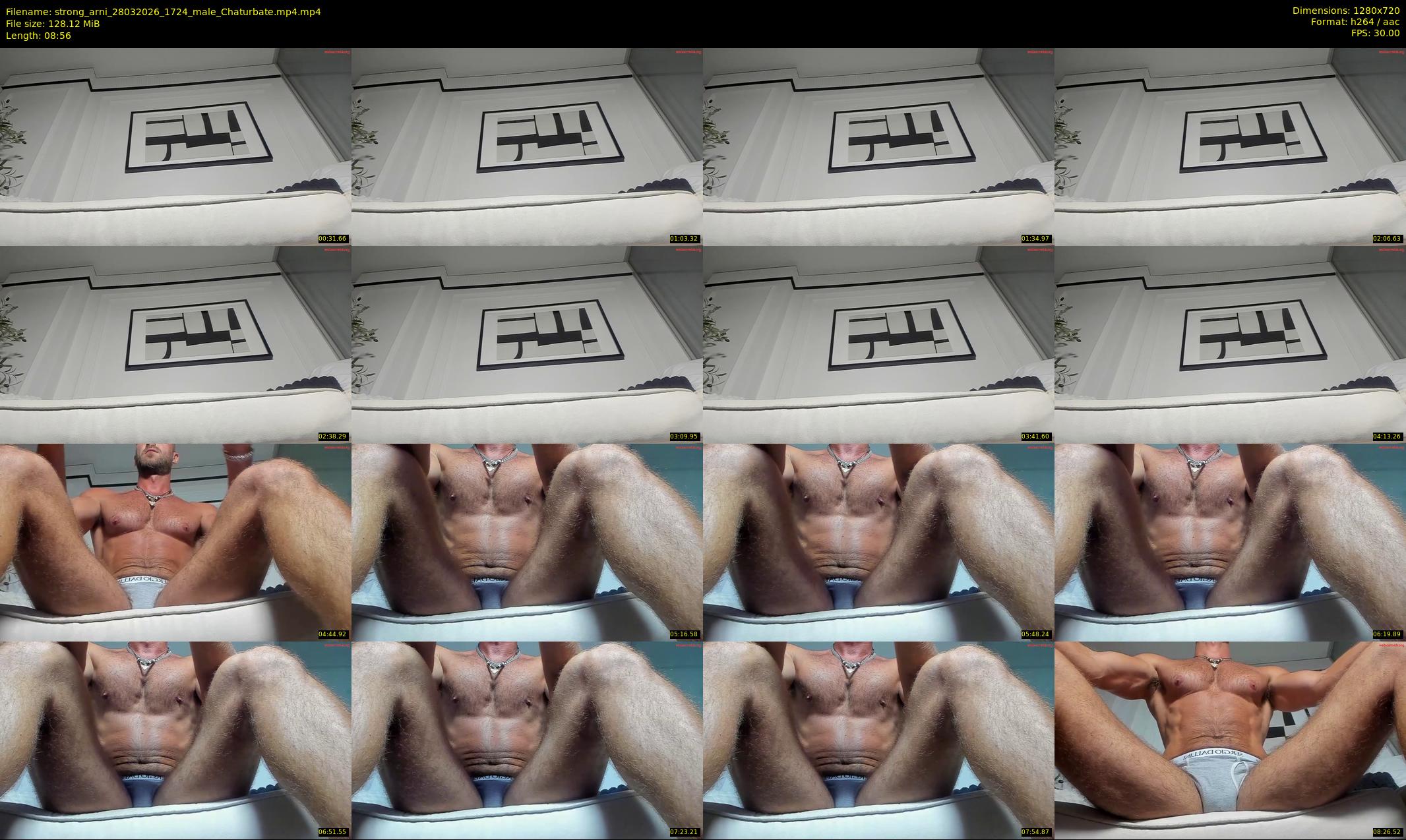 strong_arni — 9 minute Chaturbate male cam show recording, 720p, Mar 28, 2026