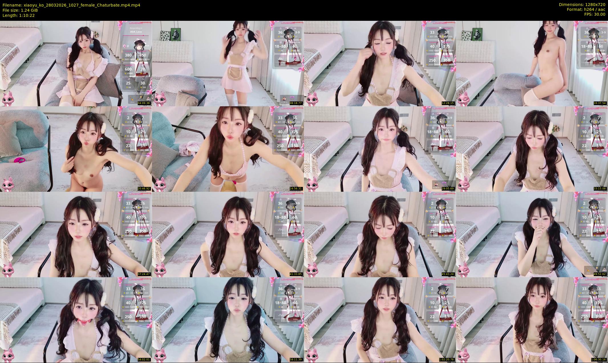xiaoyu_ko — 71 minute Chaturbate female cam show recording, 720p, Mar 28, 2026