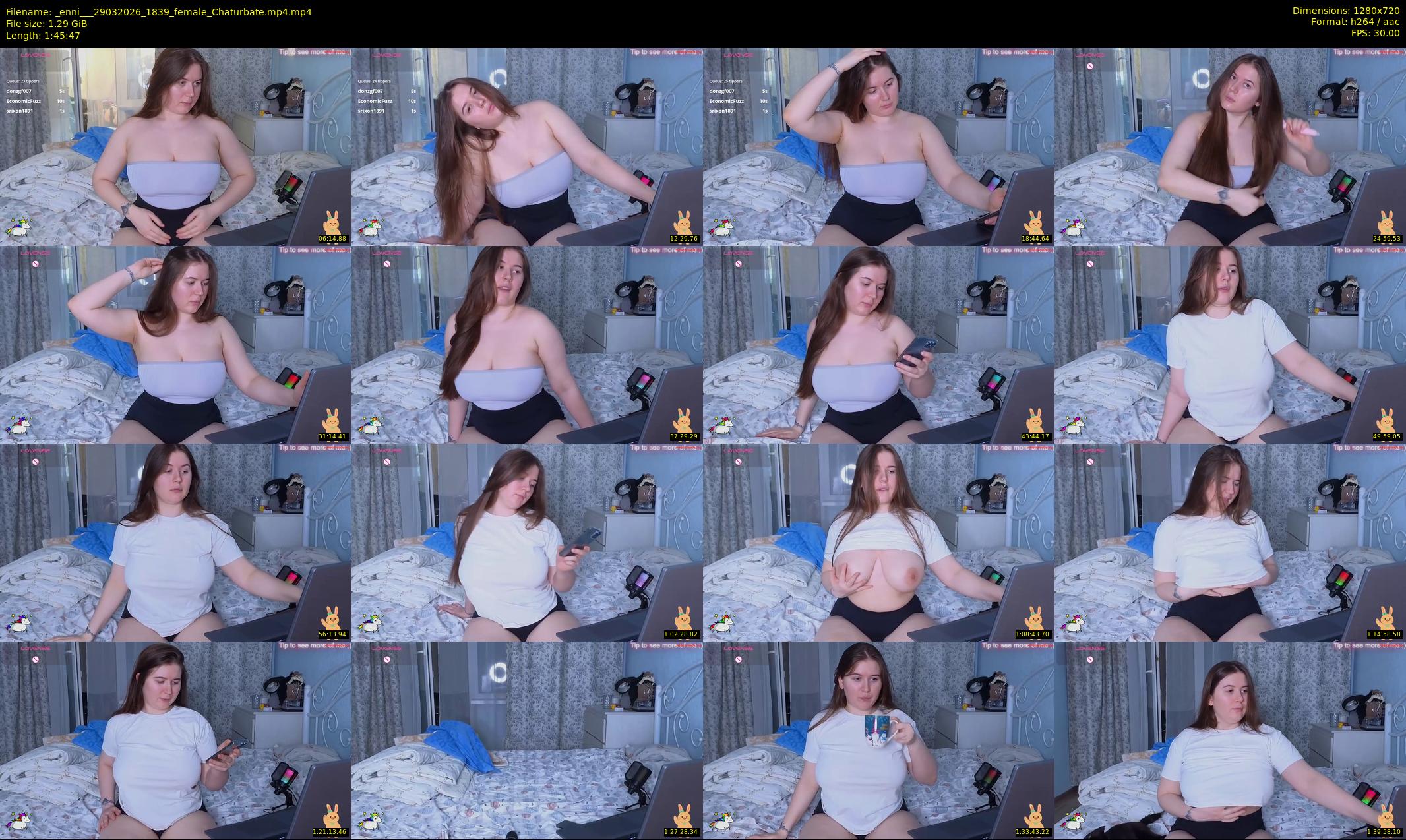 _enni__ — 106 minute Chaturbate female cam show recording, 720p, Mar 29, 2026